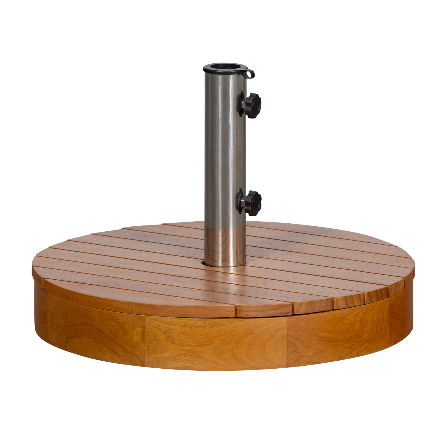 MONICA green garden parasol with beige base