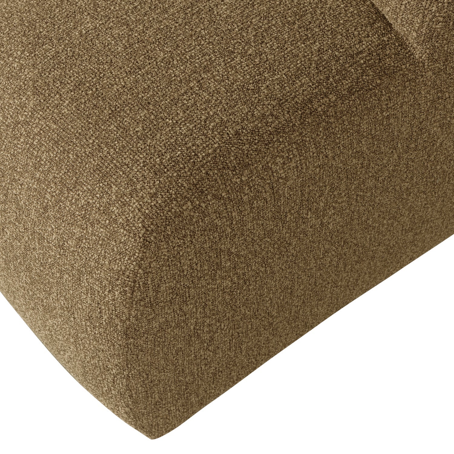 Puff MOJO dunkles Honig-Bouclé