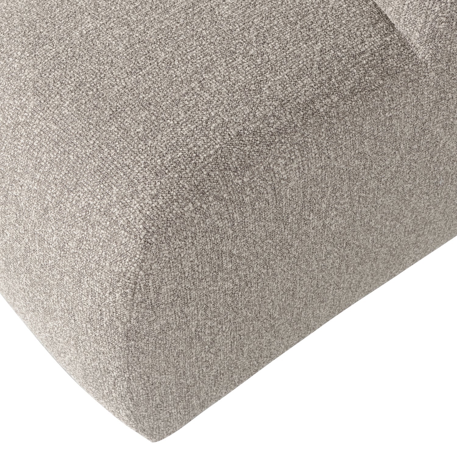 Puff MOJO beige Melange Bouclé