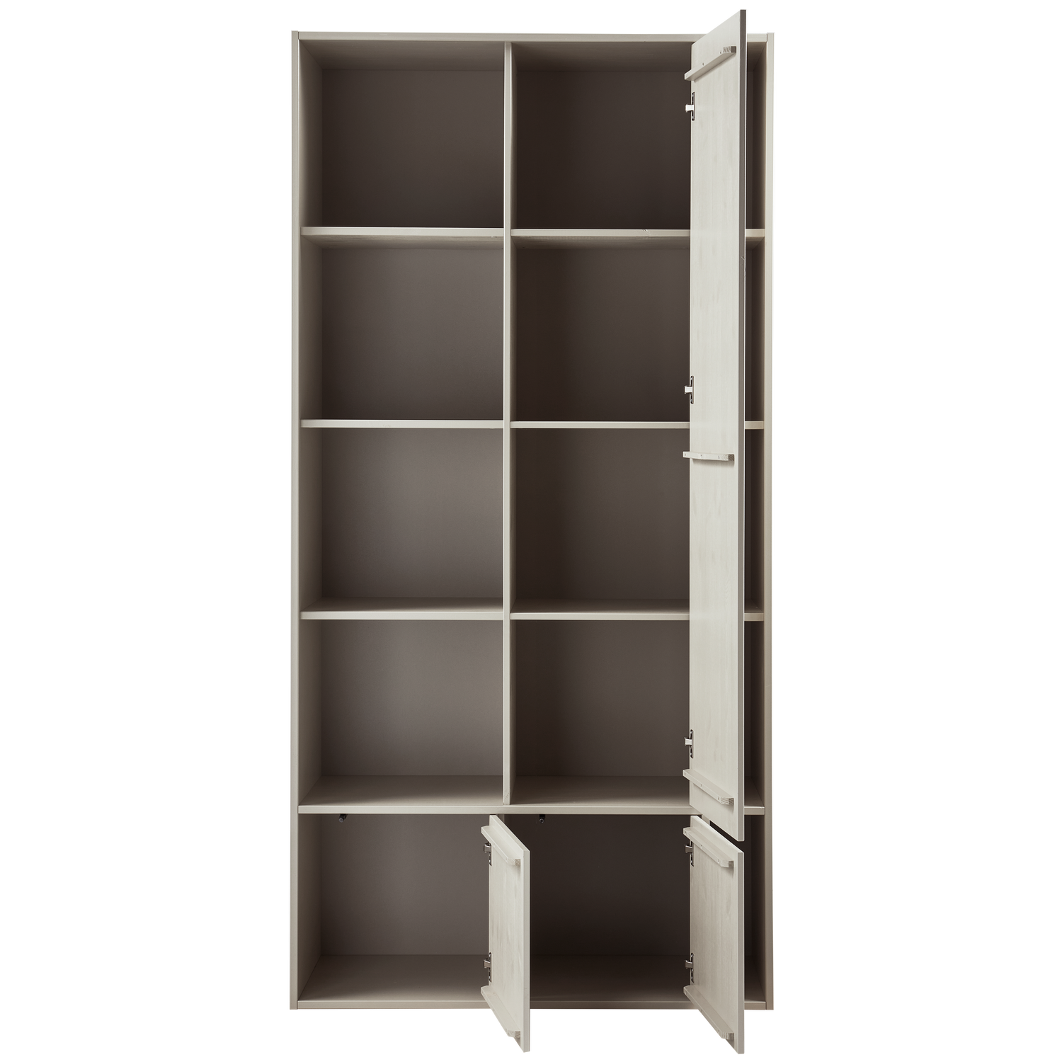 SETTLE wardrobe in gray-beige