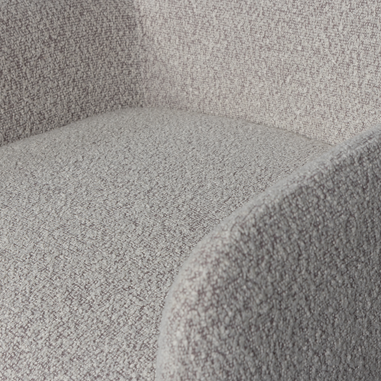 ELEGANCE Chair in Gray Boucle
