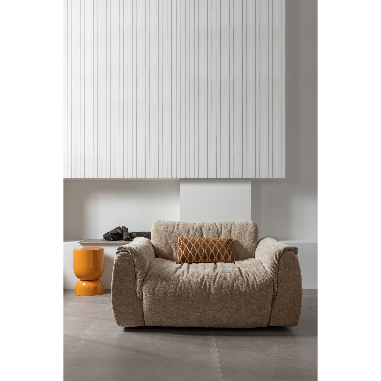 Beistelltisch HEKLA orange