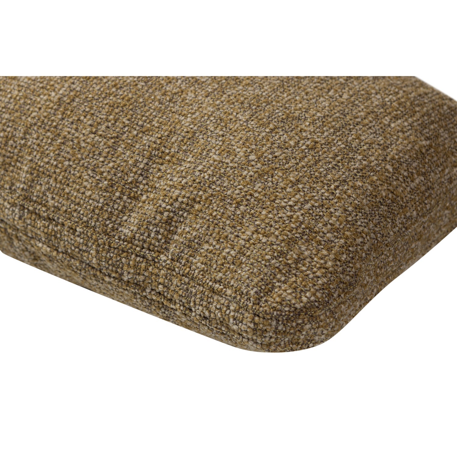 Mojo Kissen Boucle Gelb/brauner Melange