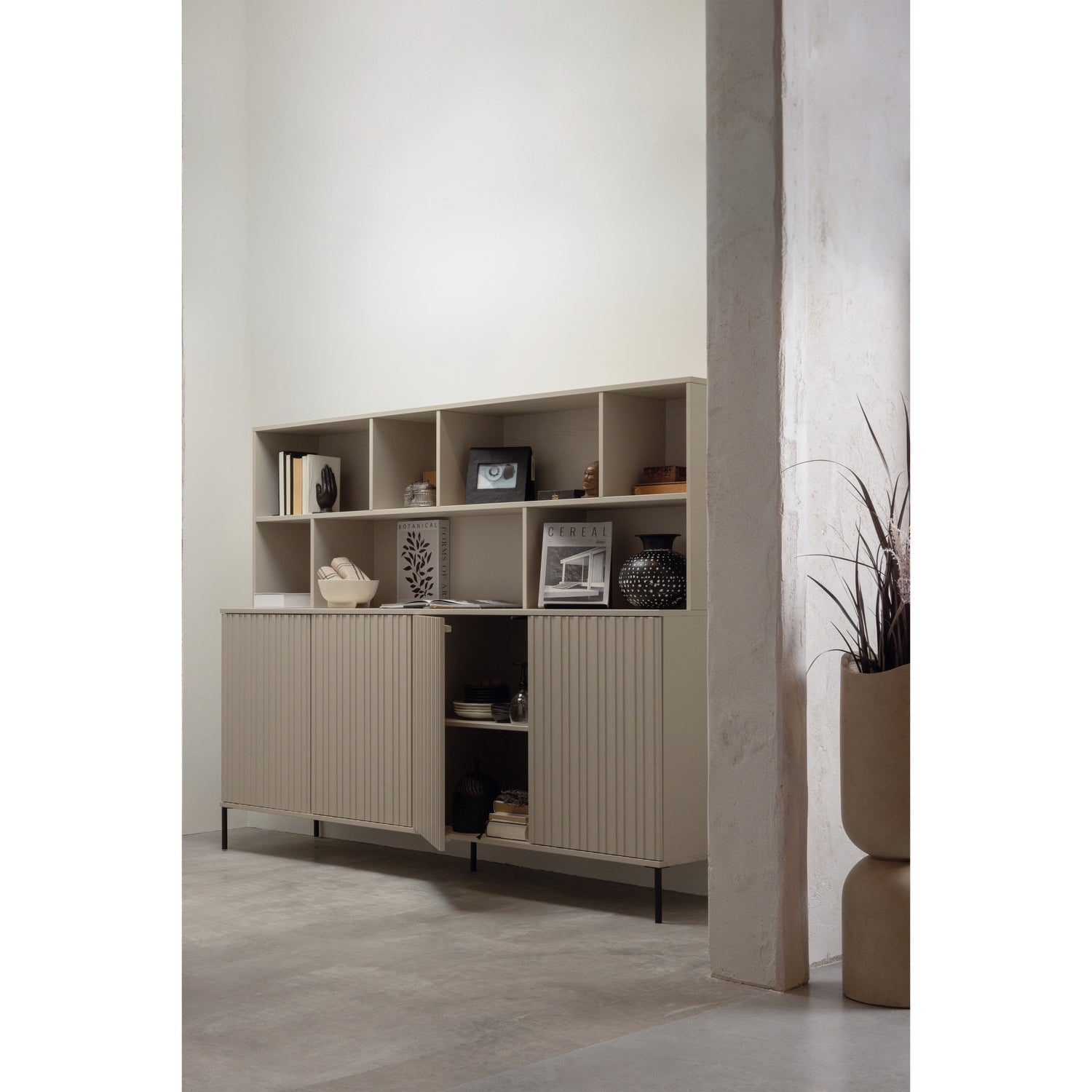 Neuer Gravure Wall Cabinet Pine Dust [FSC]