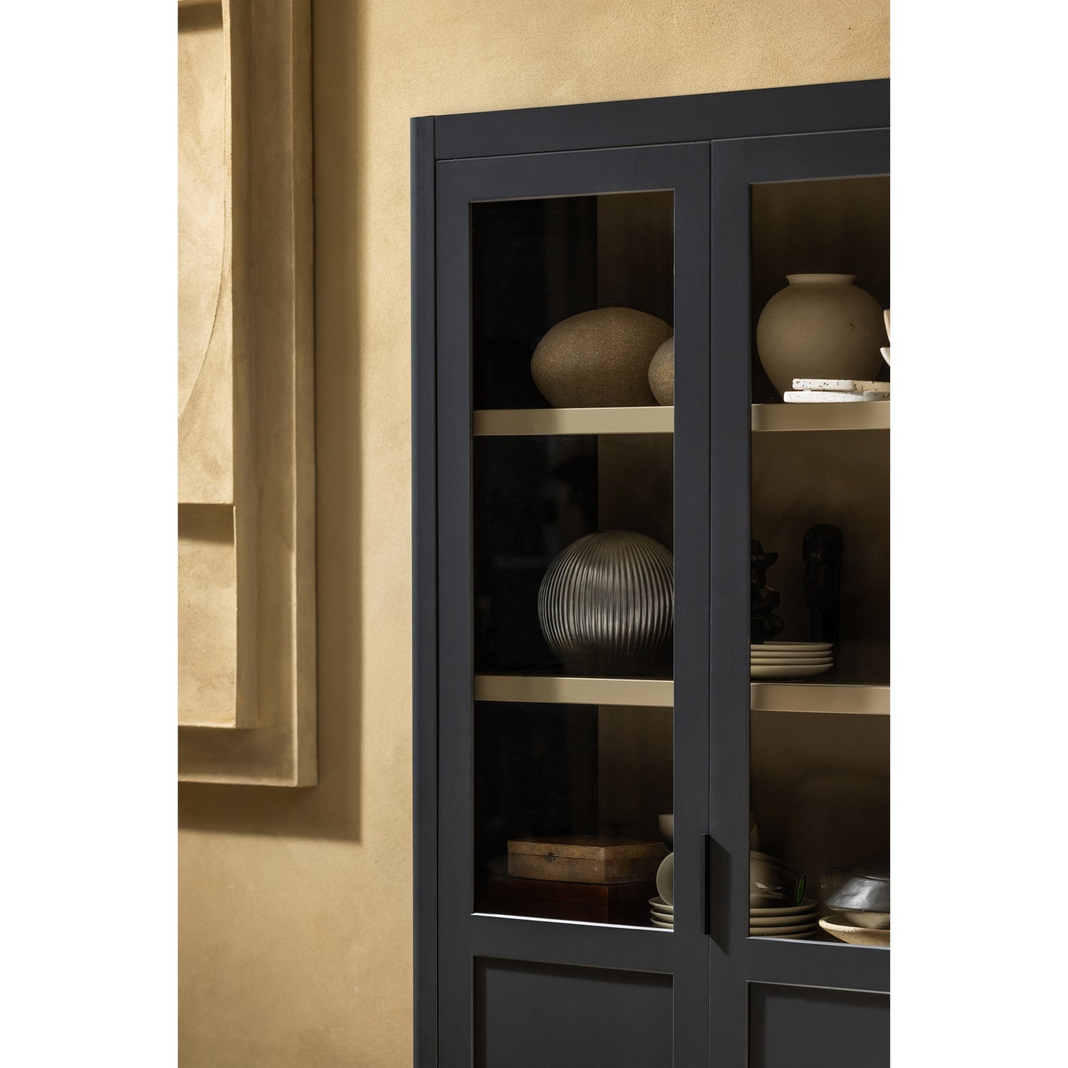 Vitrine GUNNAR schwarz