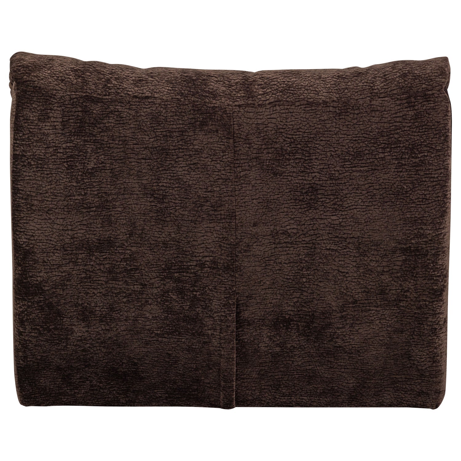 BAGGY modular sofa - dark brown chenille element