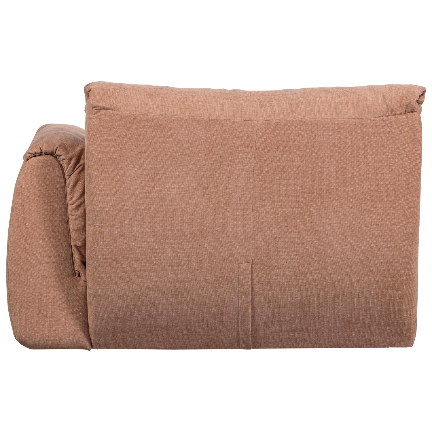 Rechtsseitiges modulare Sofa BAGGY - 1-sitziges Element in Rosa [Klaudia]