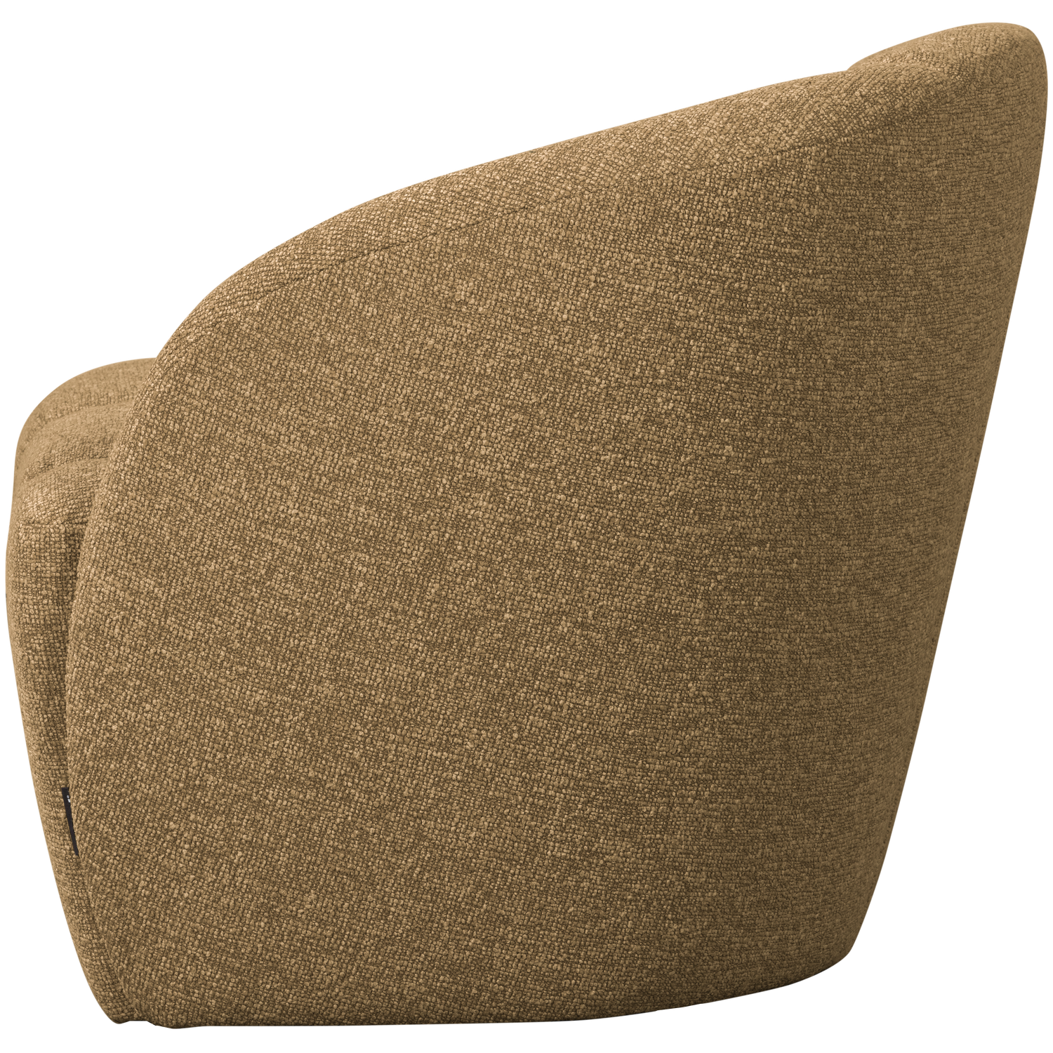 Sofa 2-sitzig MOJO in honigfarbenem Mélange Boucle