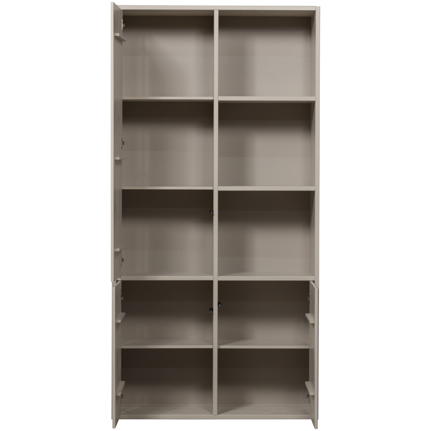 Schrank mit Regalen MEGGY grau