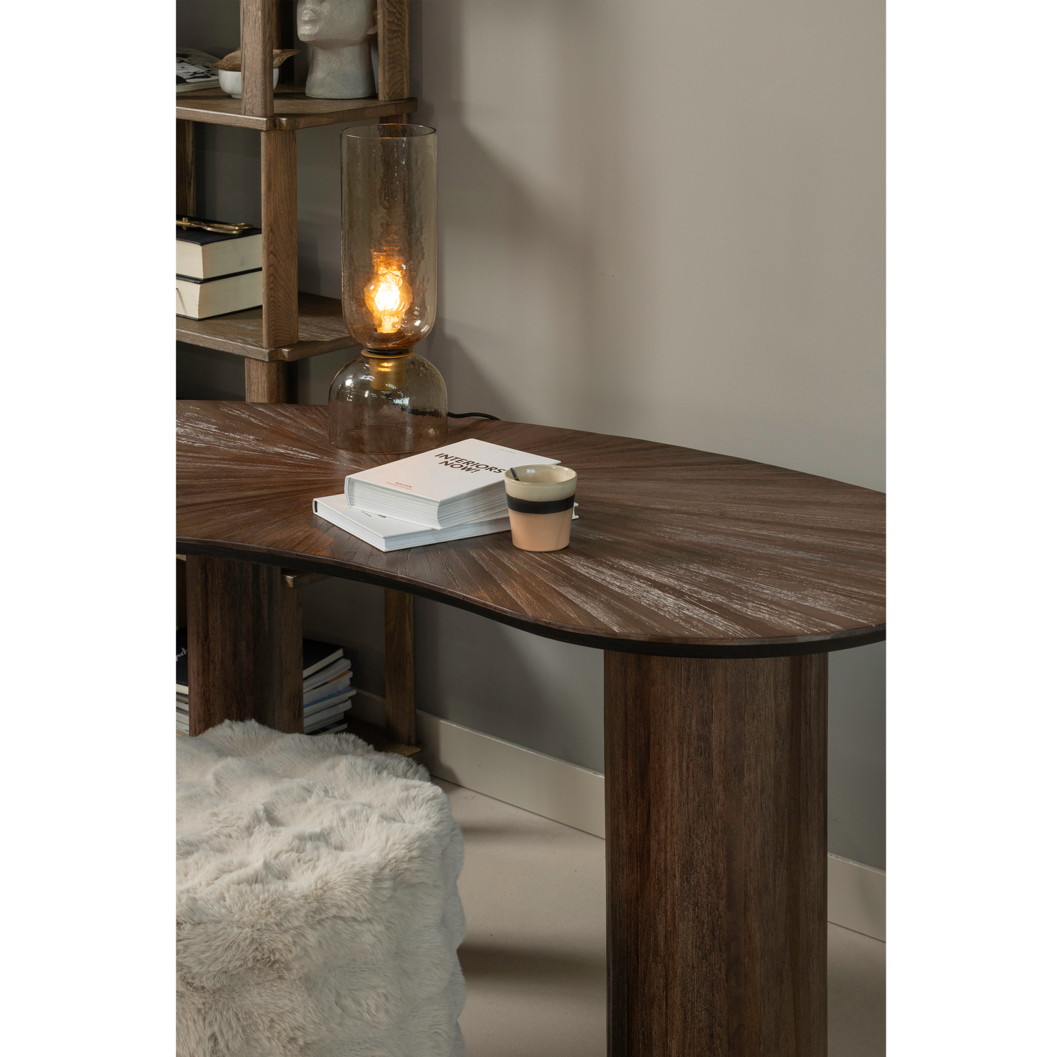 Schreibtisch SUN Teakholz