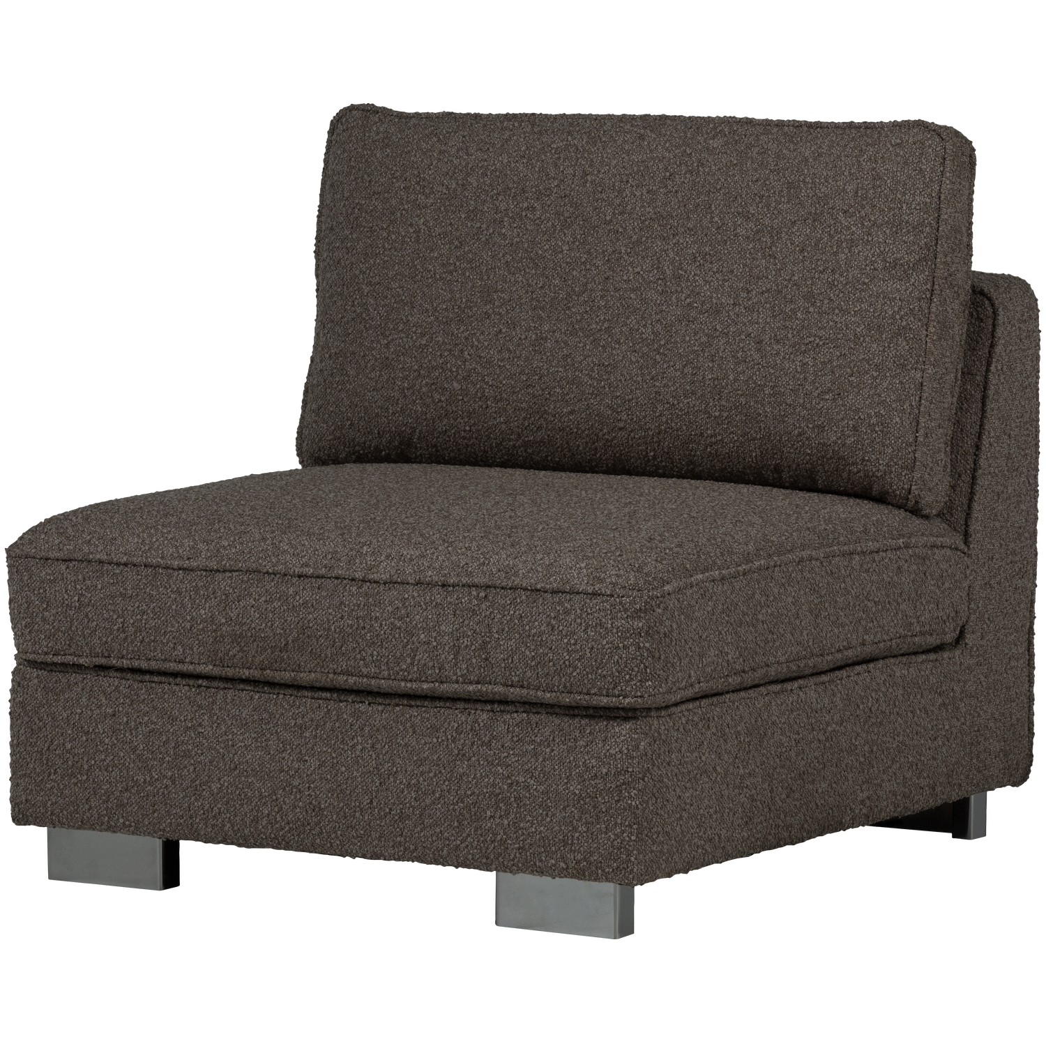 Sessel / Modul LAZY anthrazit Bouclé