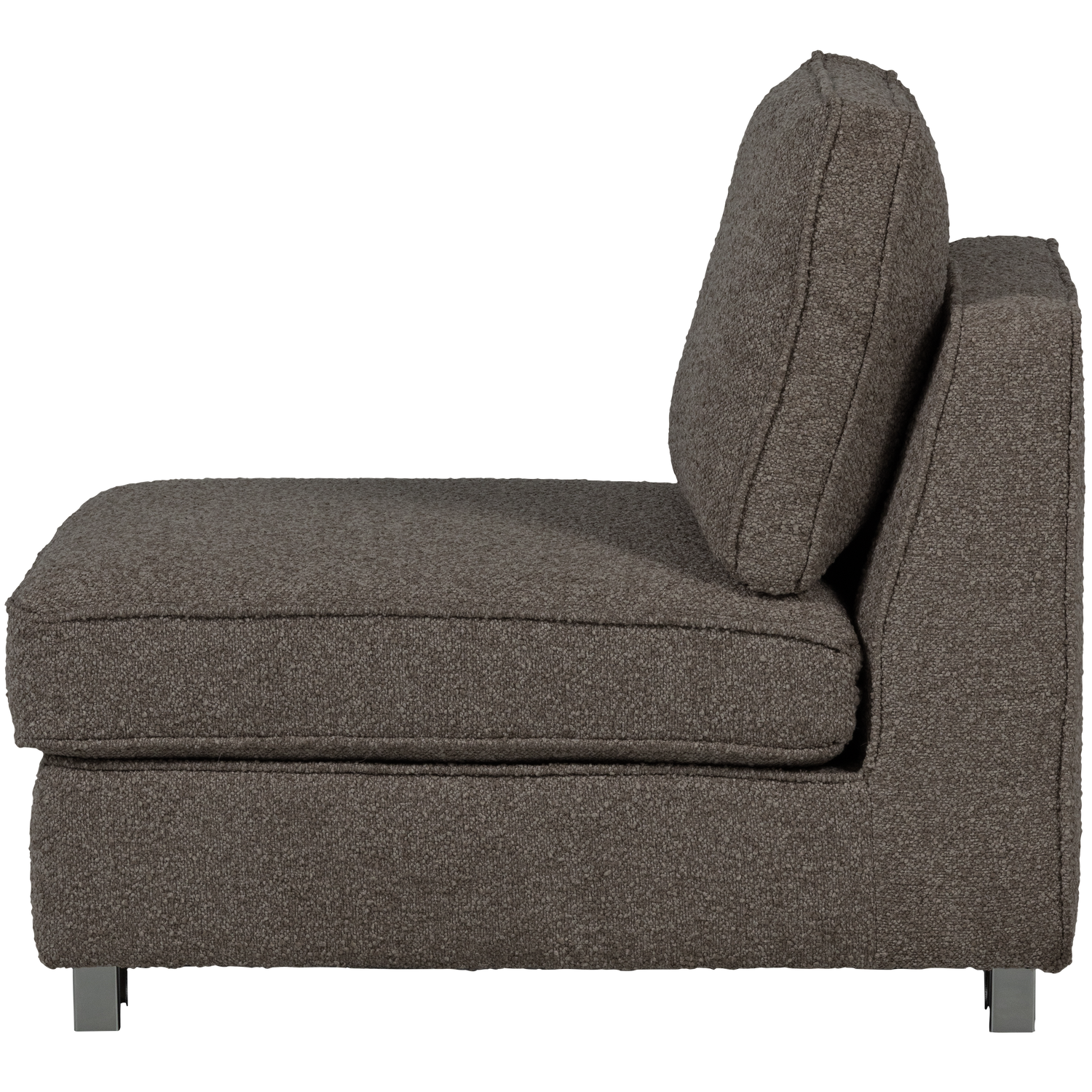 Sessel / Modul LAZY anthrazit Bouclé
