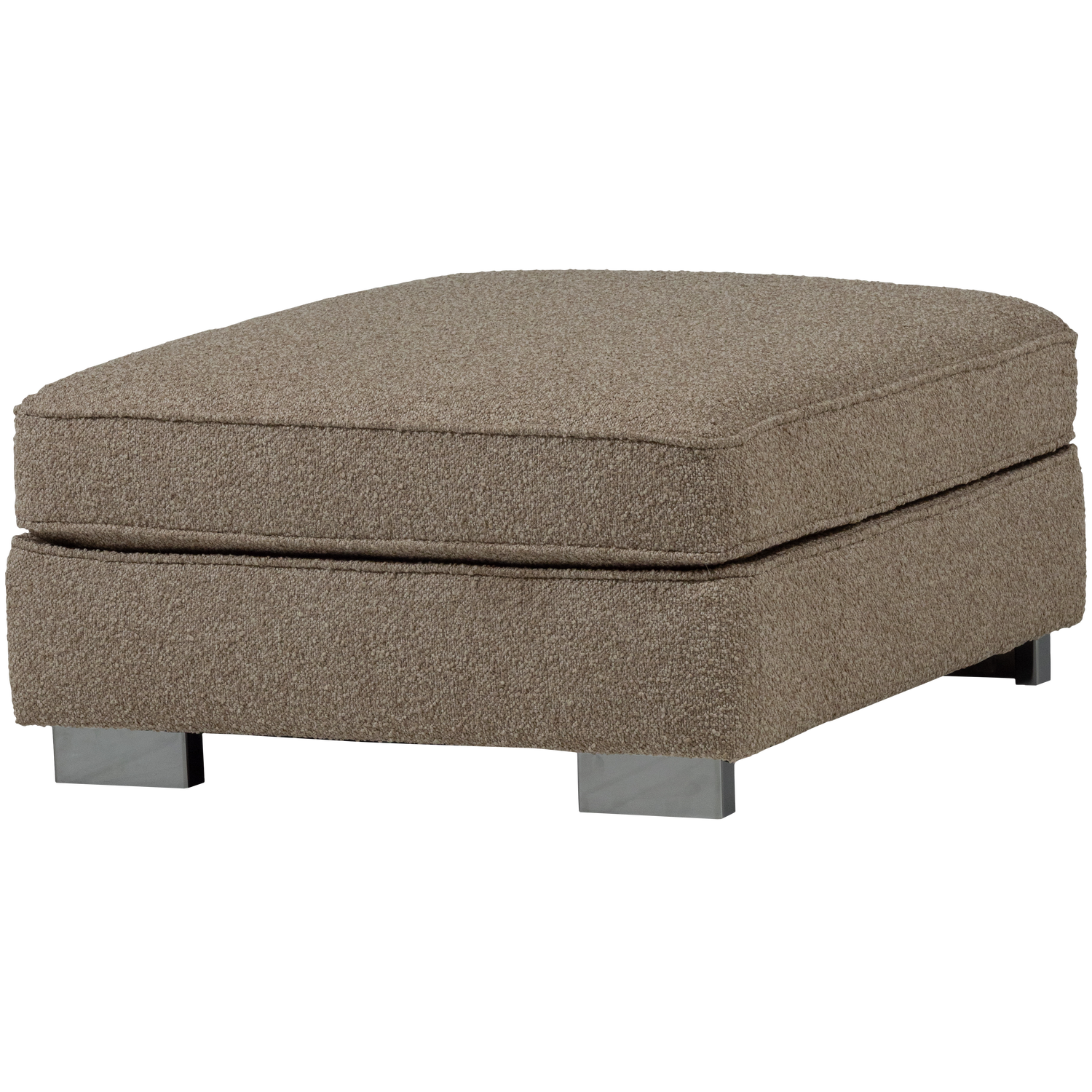 Puff LAZY beiger Bouclé