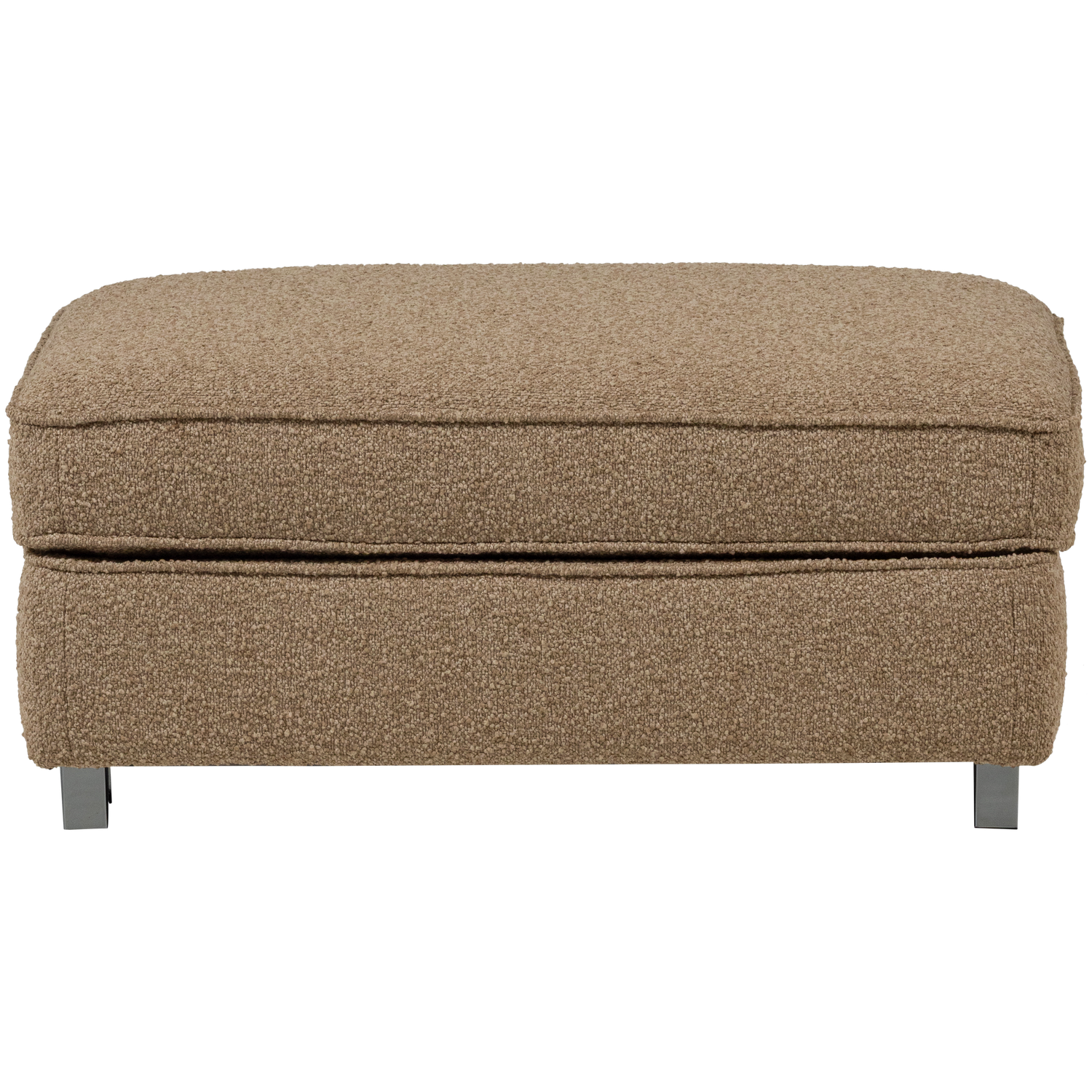 Puff LAZY braun Bouclé