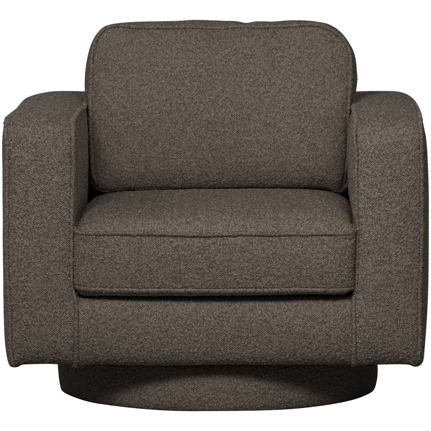 Drehstuhl LAZY anthrazit Bouclé
