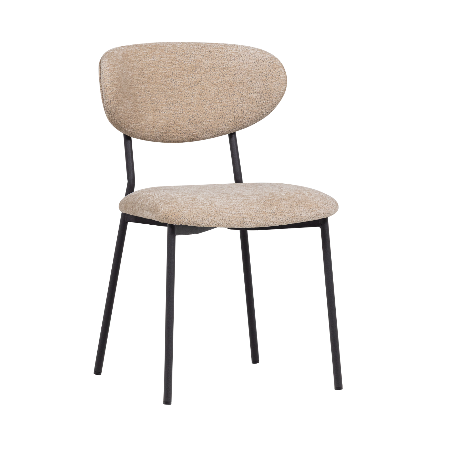 Stuhl KJELD beige Chenille