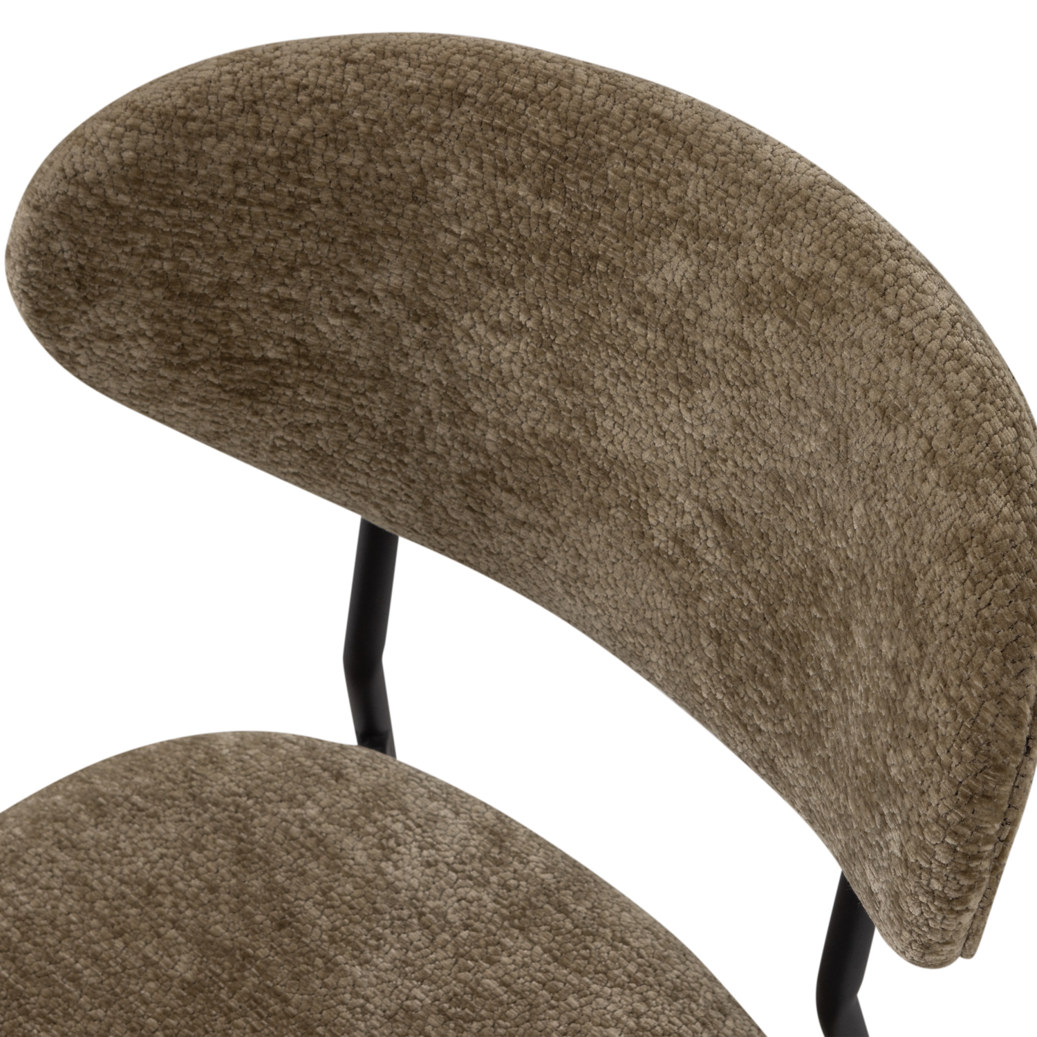 Stuhl KJELD grün Chenille