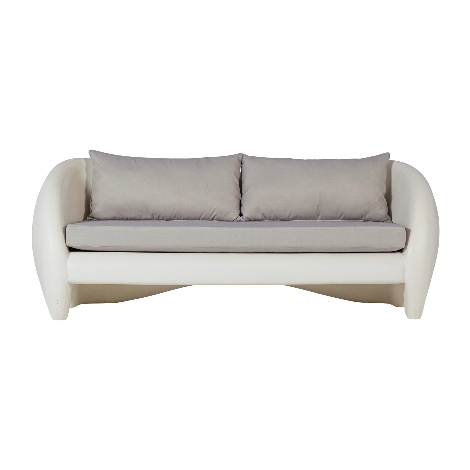 VIALE Beige 2-Seater Garden Sofa