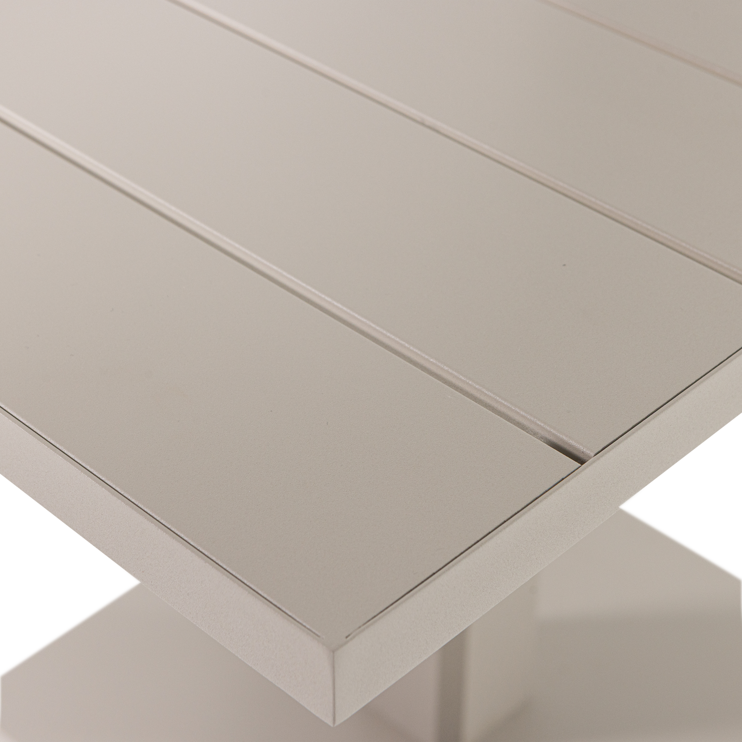 Verstellbarer Gartentisch TESSO beige