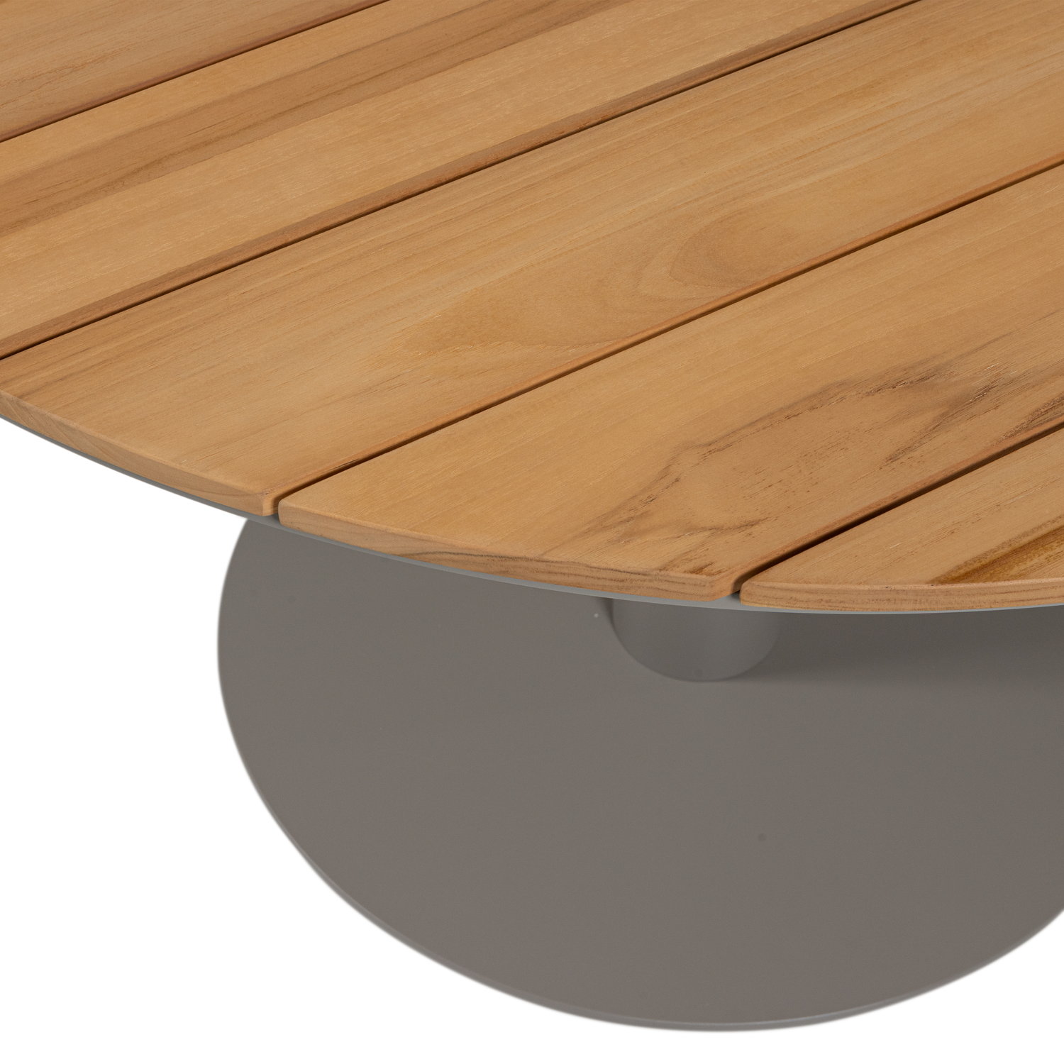 Stół ogrodowy VELA drewno z aluminiową podstawą