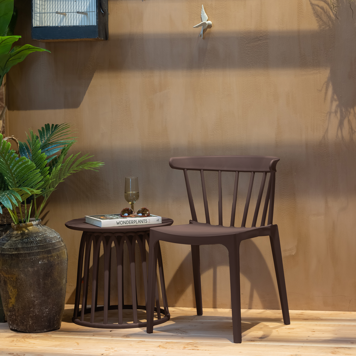 BOY Brown Garden Table