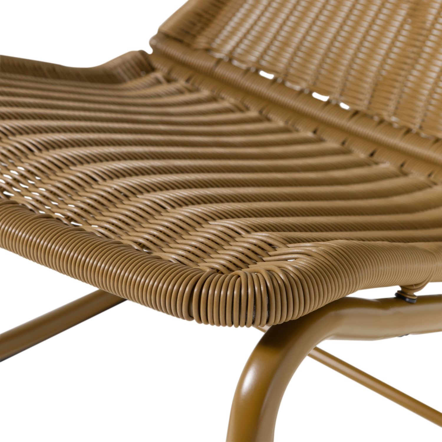 Schaukelstuhl für den Garten TOM honigfarben