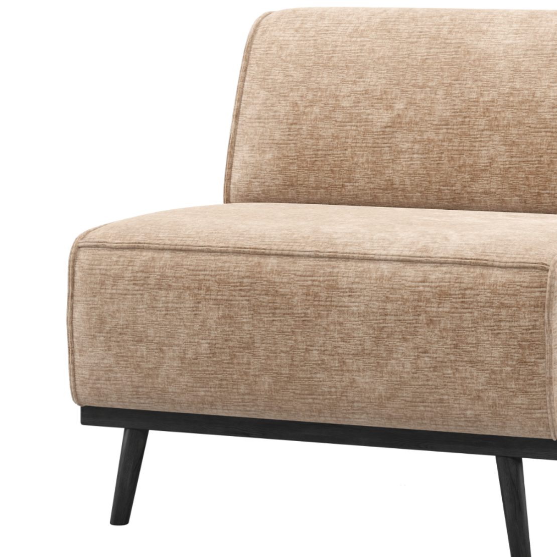 Modulsofa STATEMENT pfirsichfarbenes Chenille