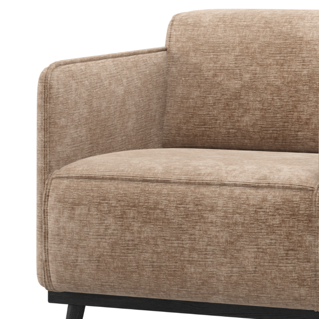 Sessel STATEMENT dunkelbeige Chenille