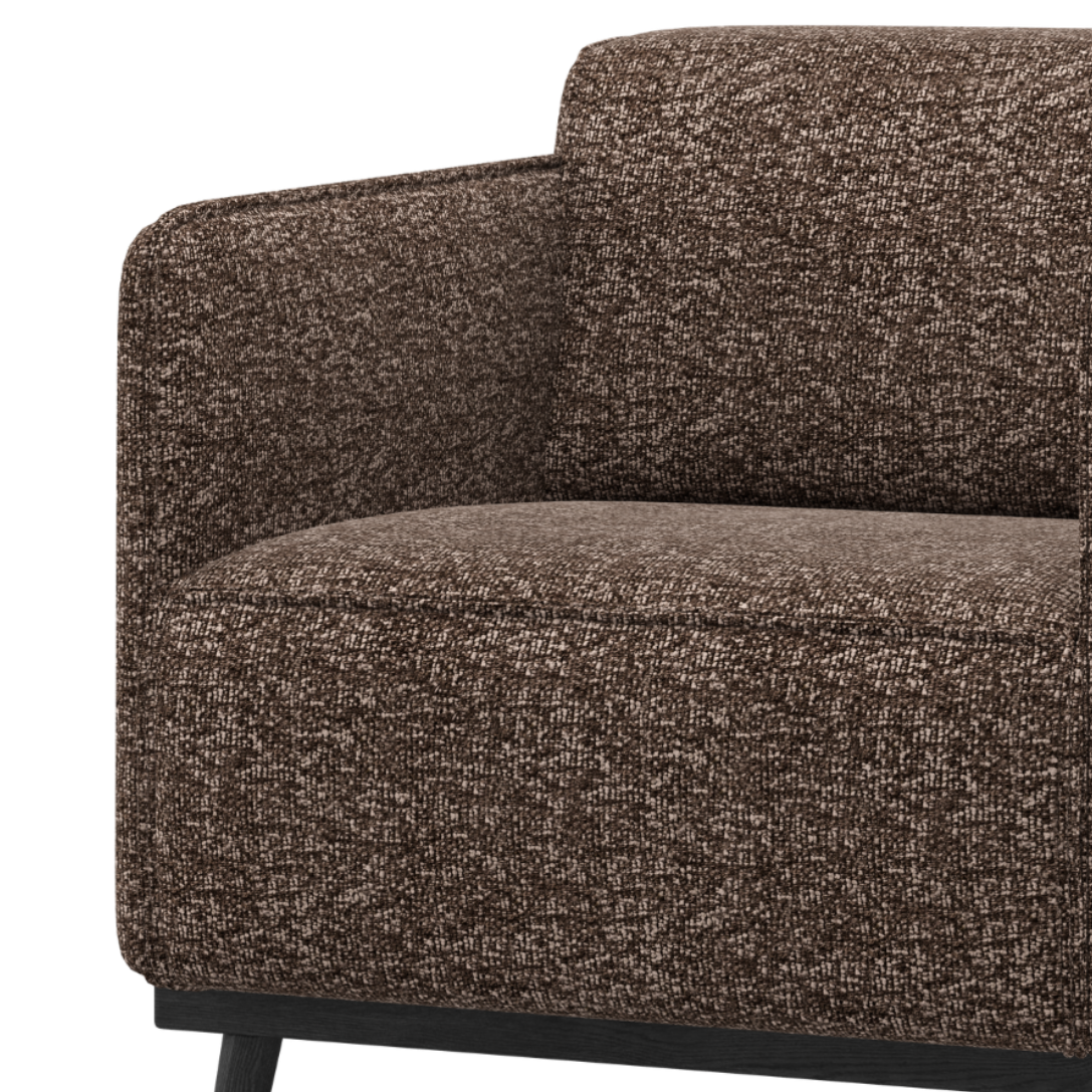 STATEMENT Armchair Brown Melange