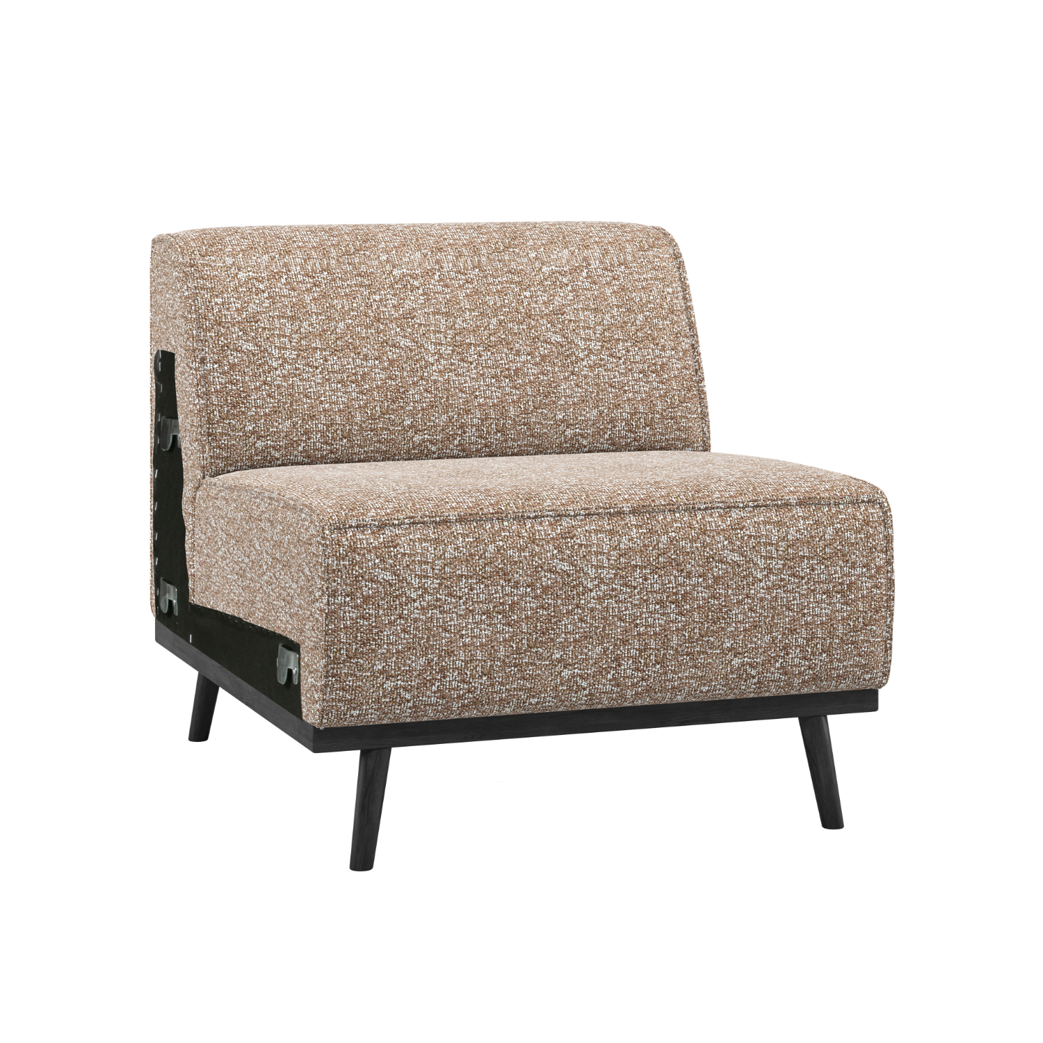 Modulsofa STATEMENT hellbraun meliert