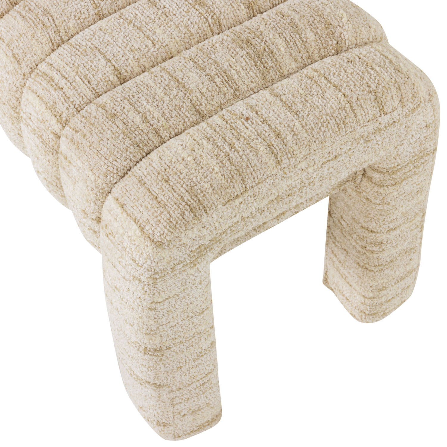 FREX Bench in Beige Boucle