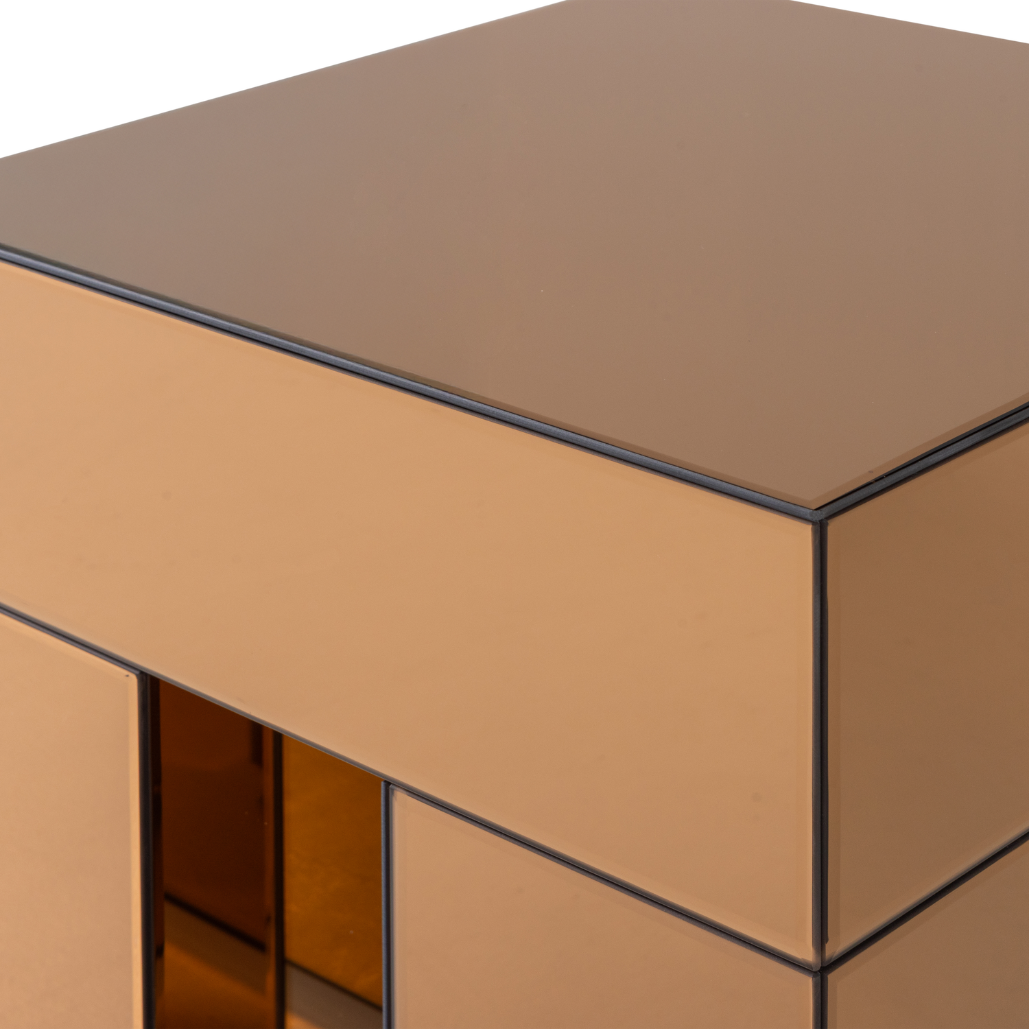 MIRROX Brown Coffee Table