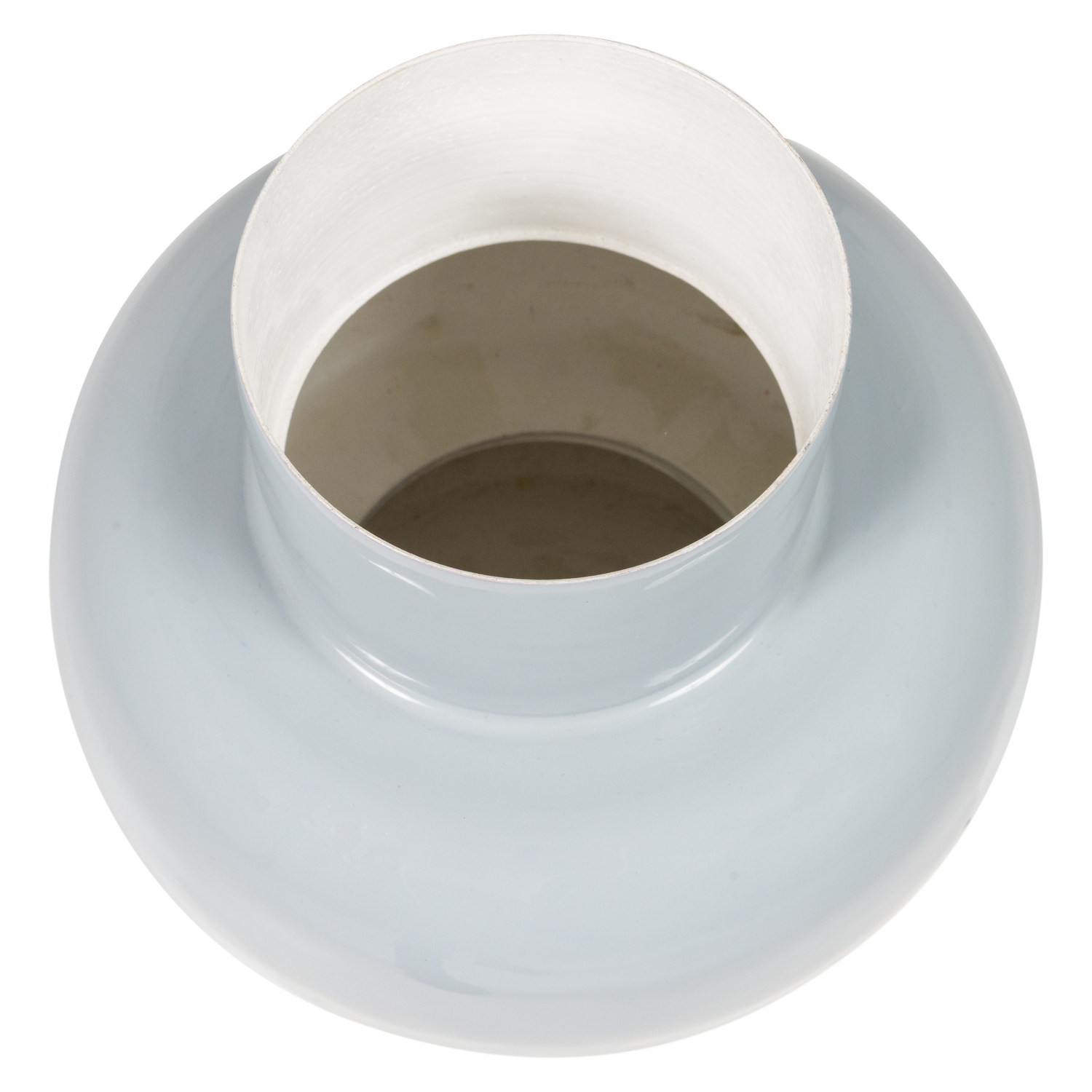 AURI vase in gray-blue