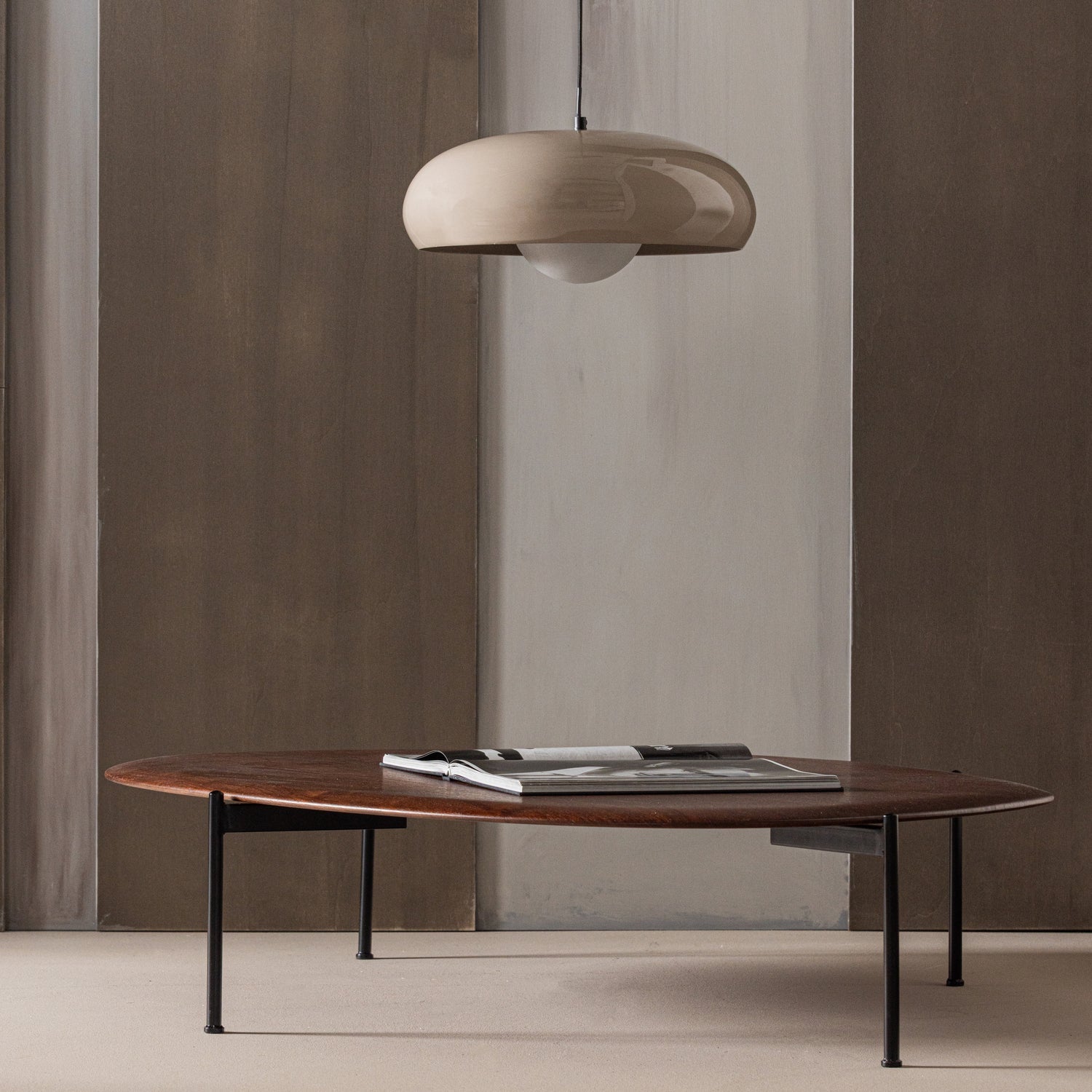 Kaffeetisch KOTA braun Furnier