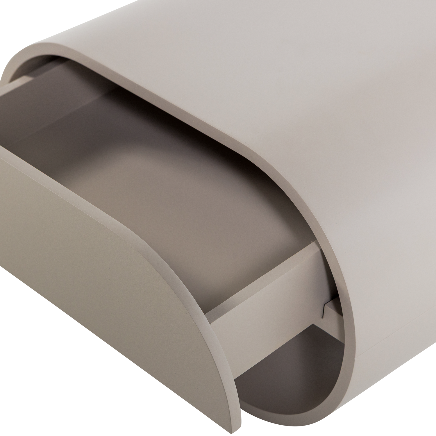 MOMO Beige Wall-Mounted Nightstand