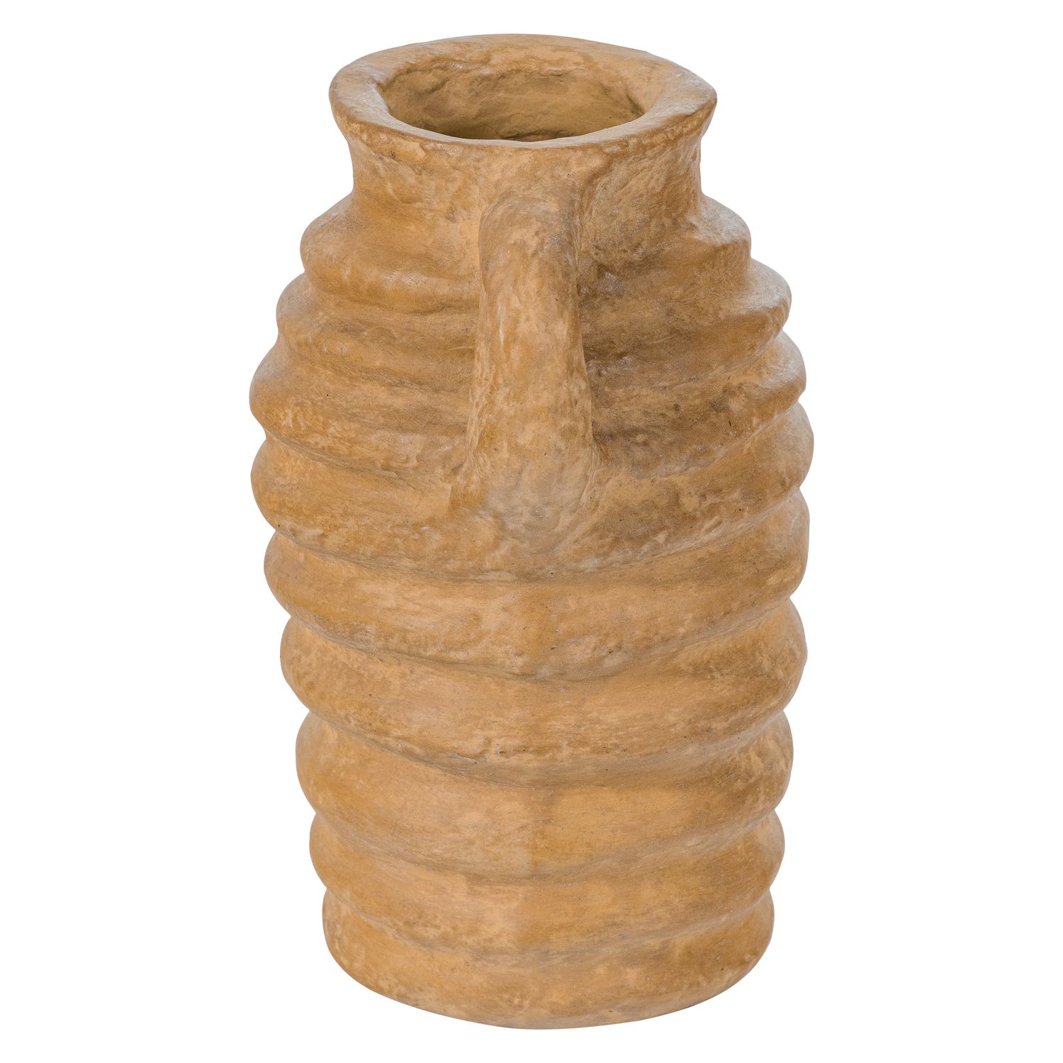 Dekorativer Wazon TURE in Honigfarbe