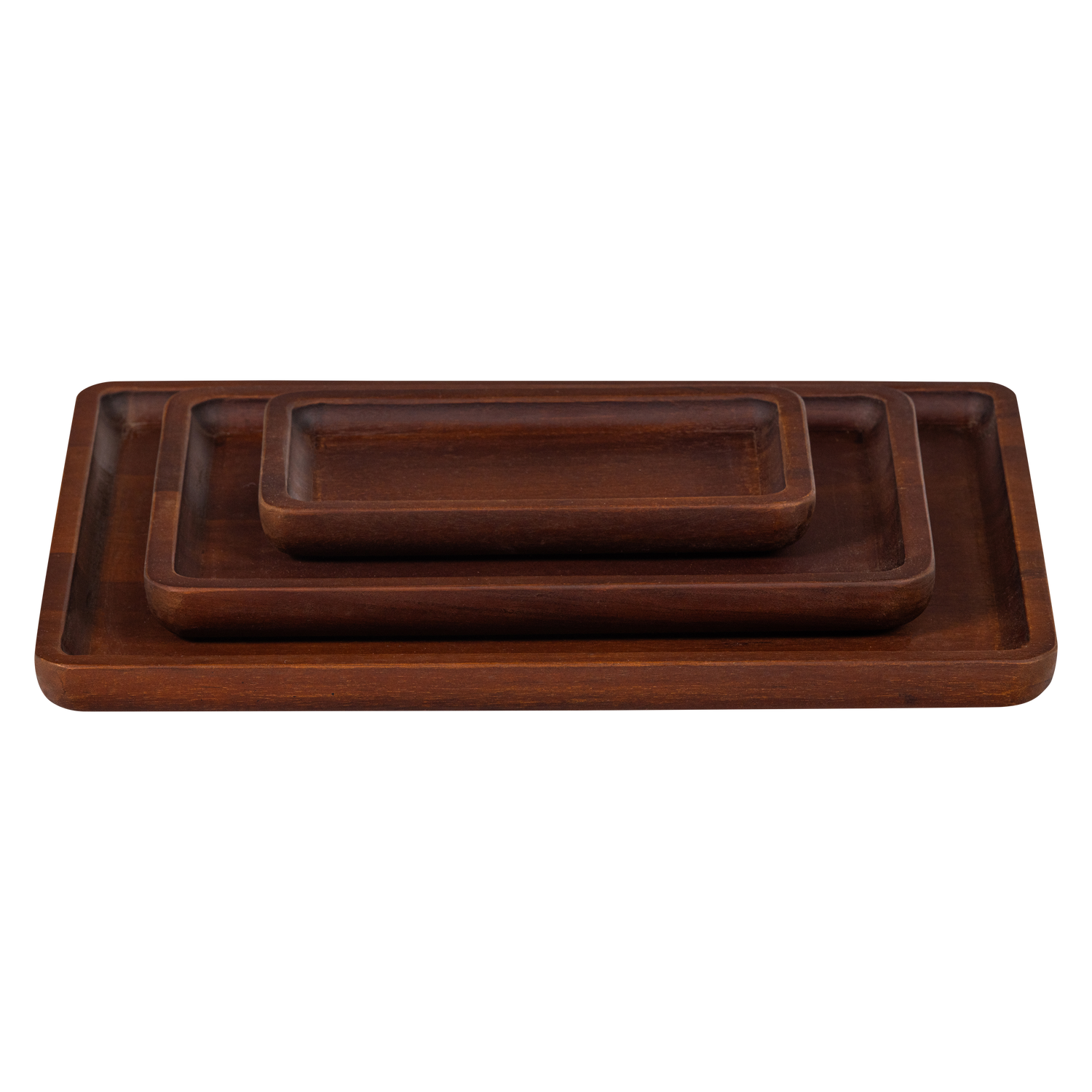 Set von Tabletts TRAYLA Mango-Holz