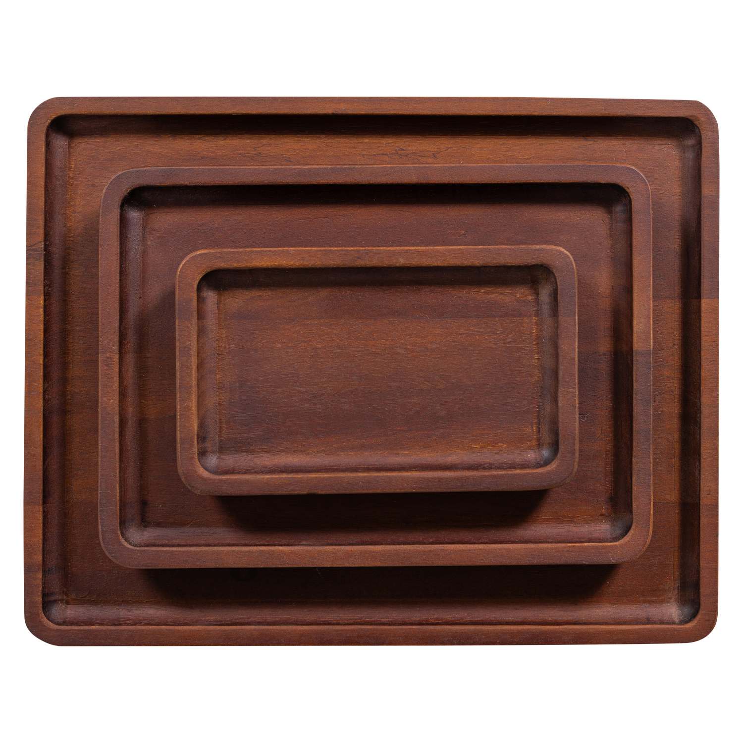 Set von Tabletts TRAYLA Mango-Holz