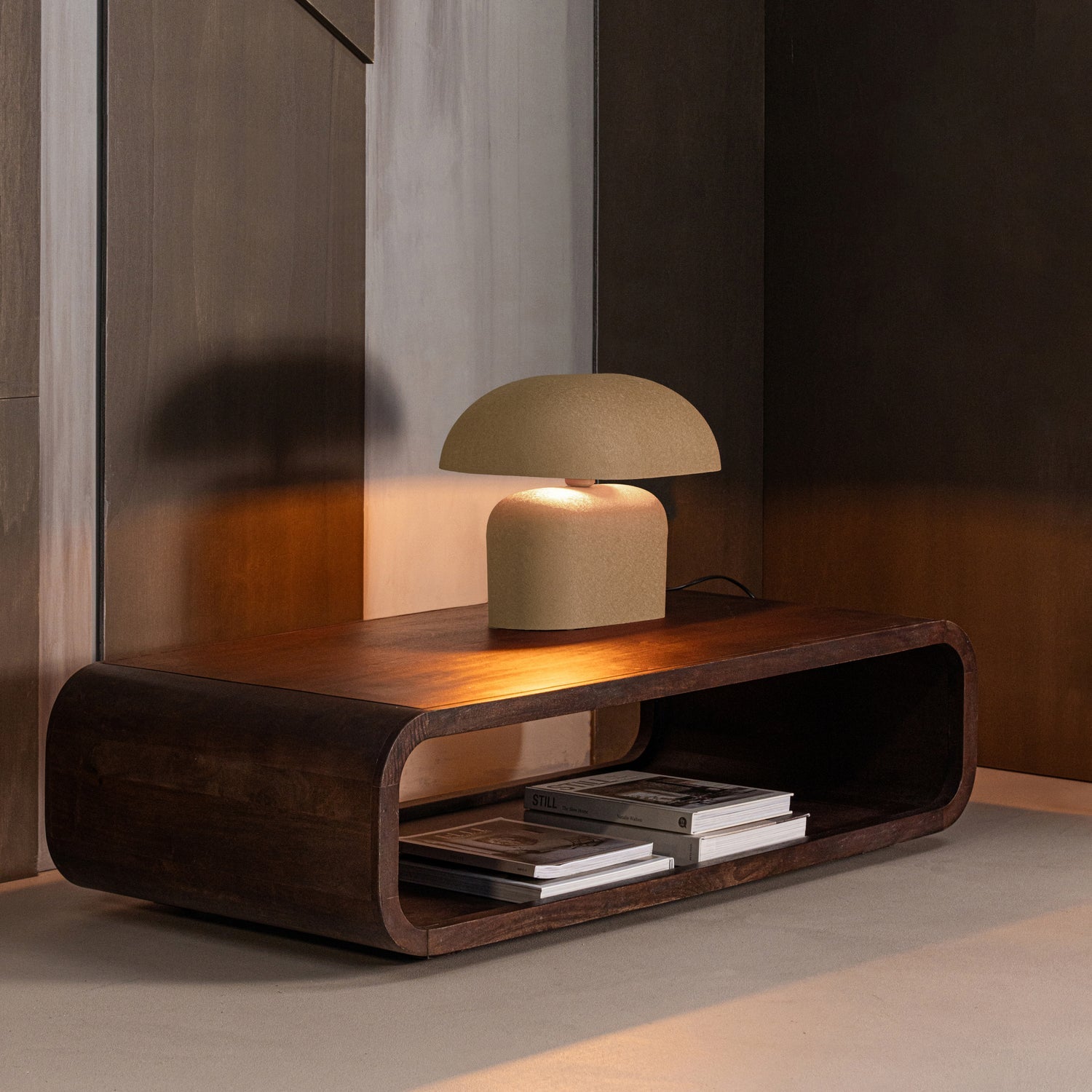 Tischlampe TILO beige