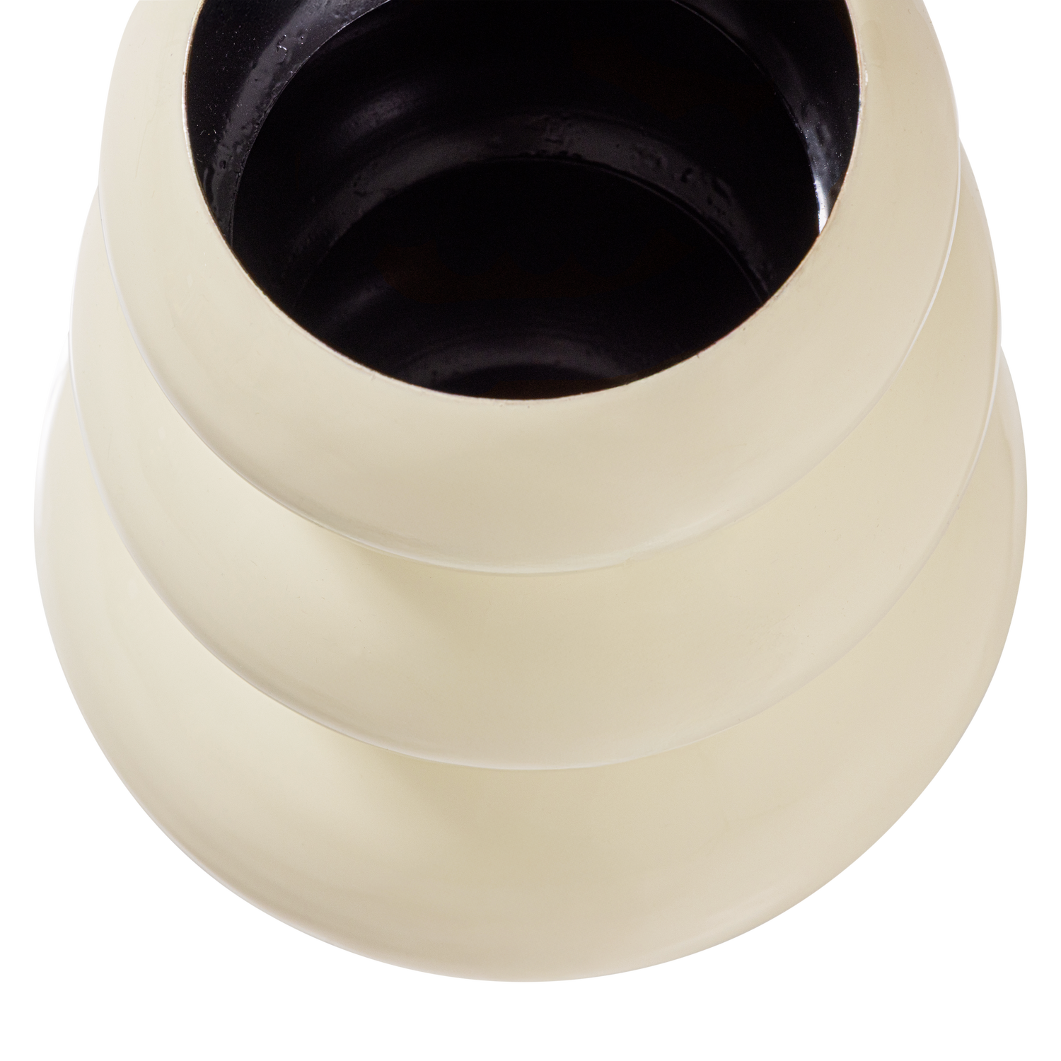 Vase TERA cremiges Beige