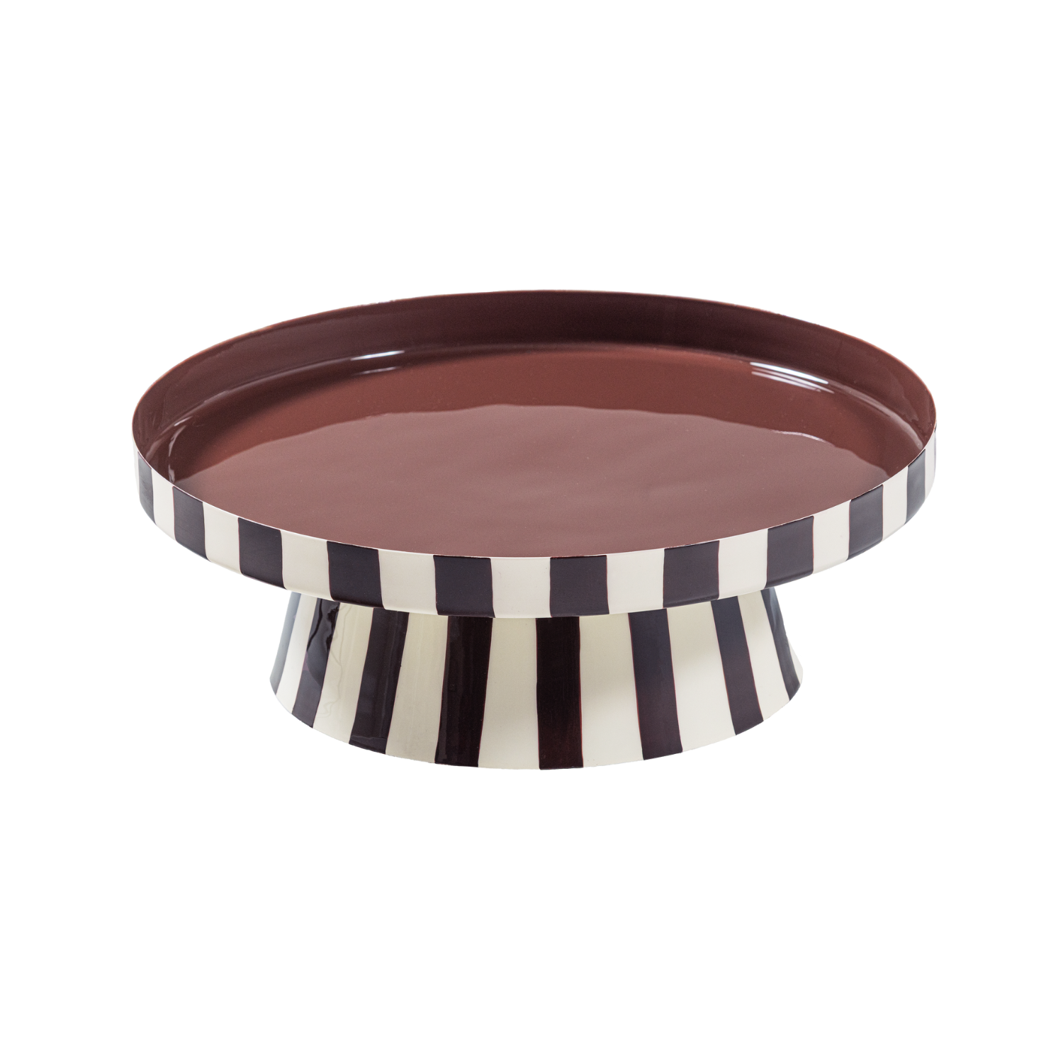 Patera ELDA braun mit cremefarbenem