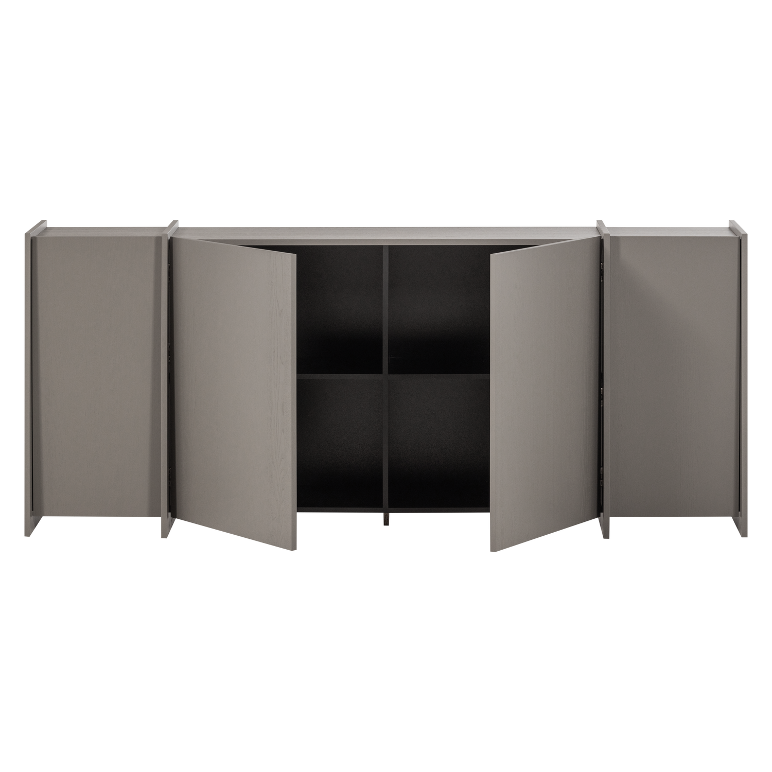 Kommode BROCK warmes Grau