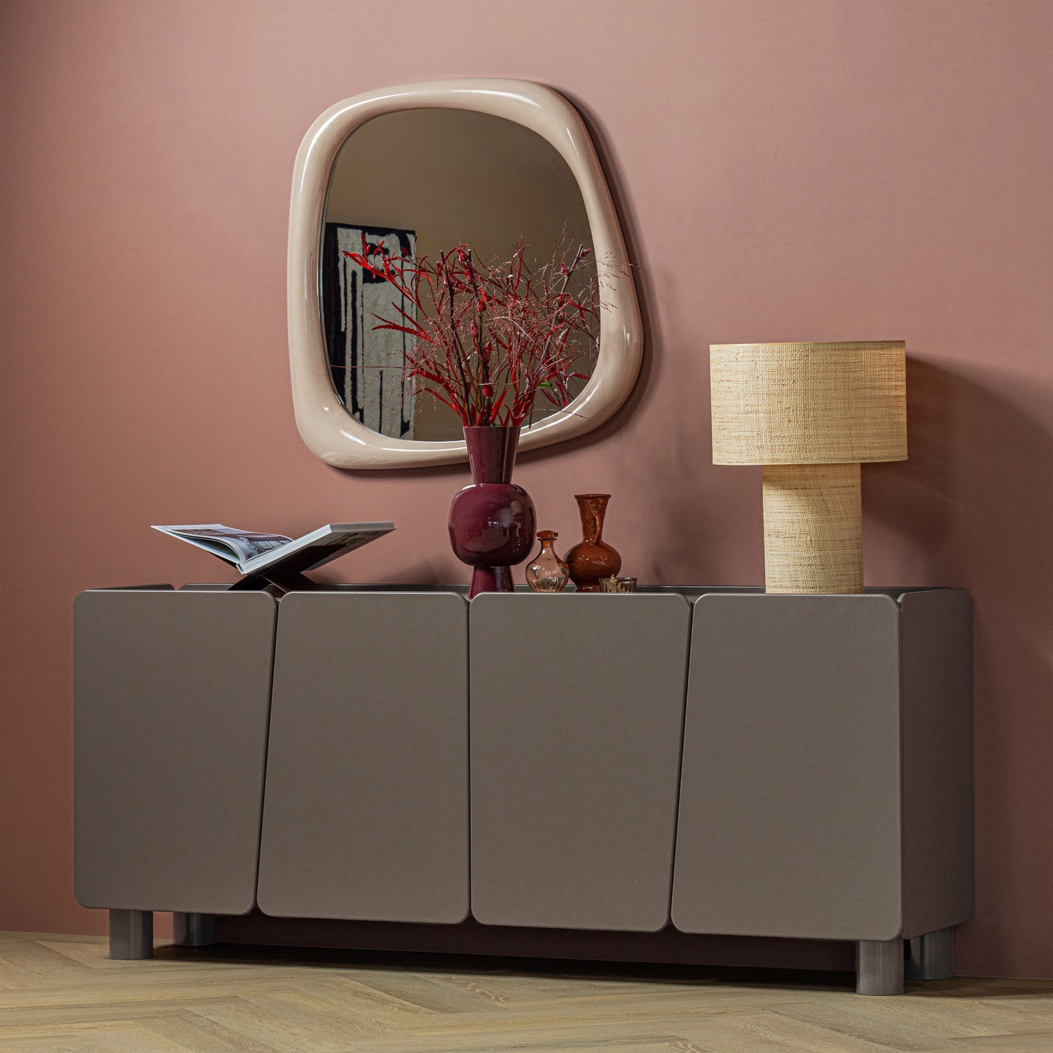 Kommode ROOT truflowy braun