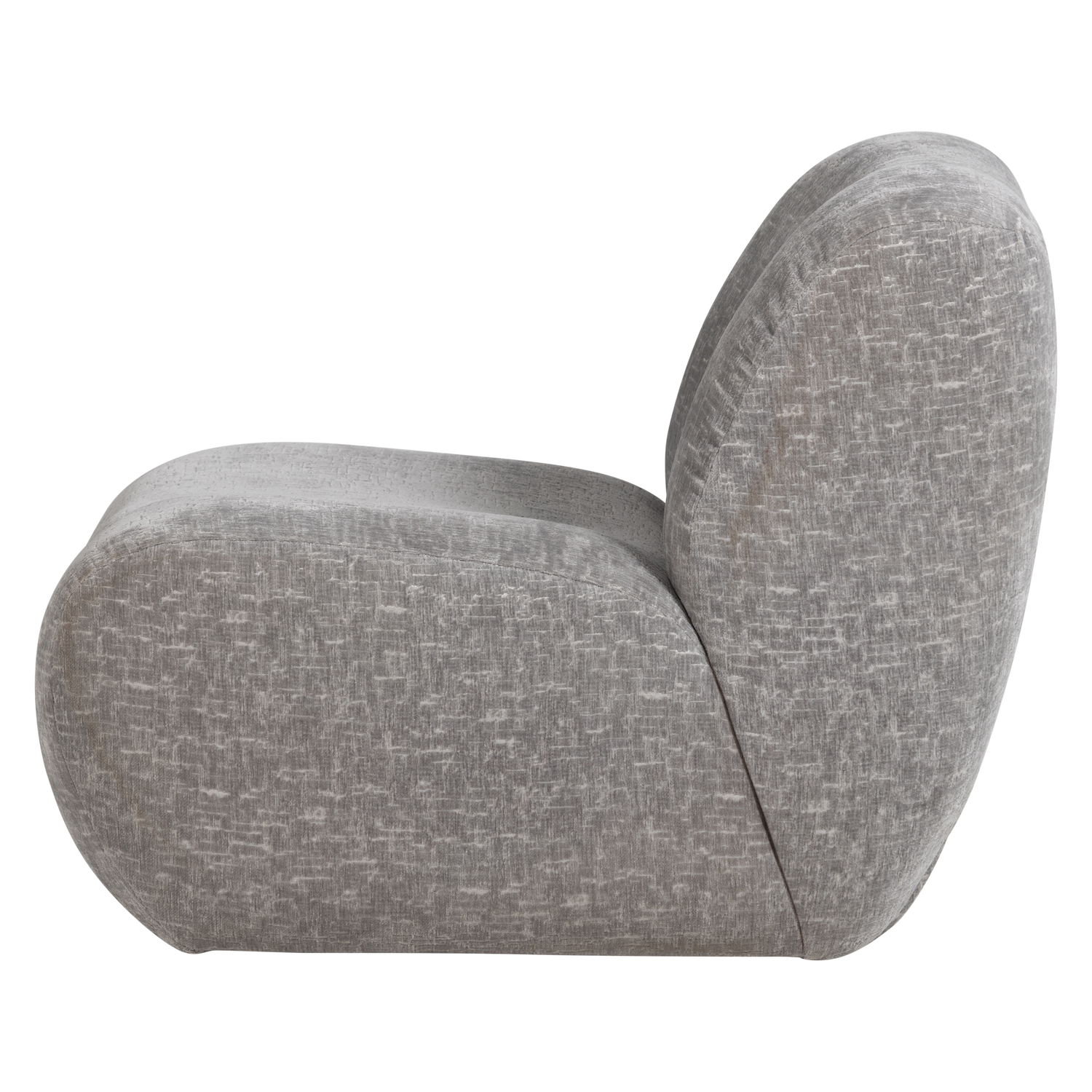 NOMU Armchair in Gray-Blue