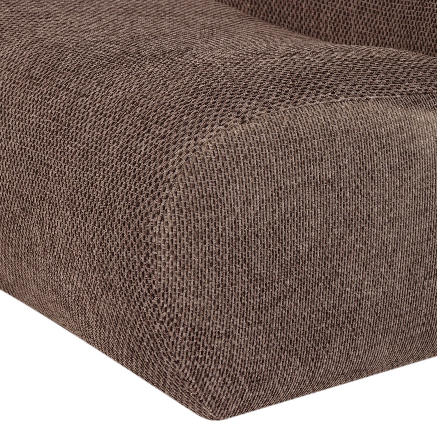 NOMU Armchair in Brown Chenille
