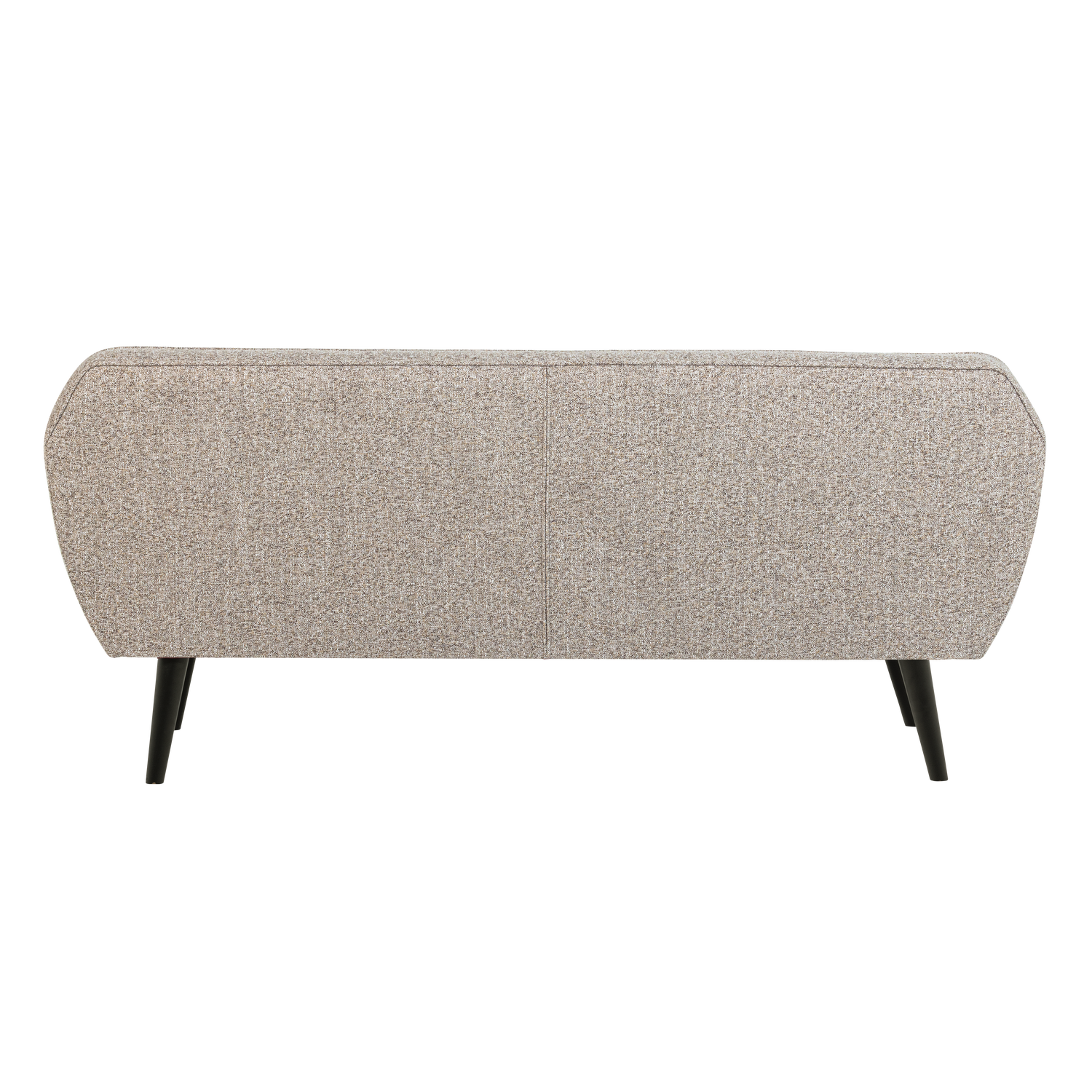 Sofa 2,5-sitzig ROCCO beige-braun meliert
