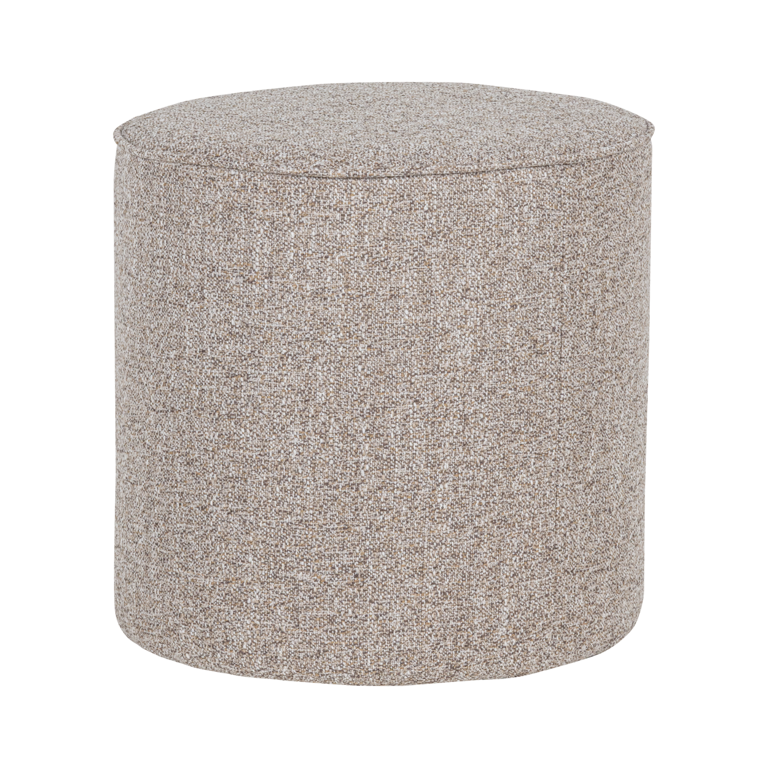 Puff SARA grau-beige Melange