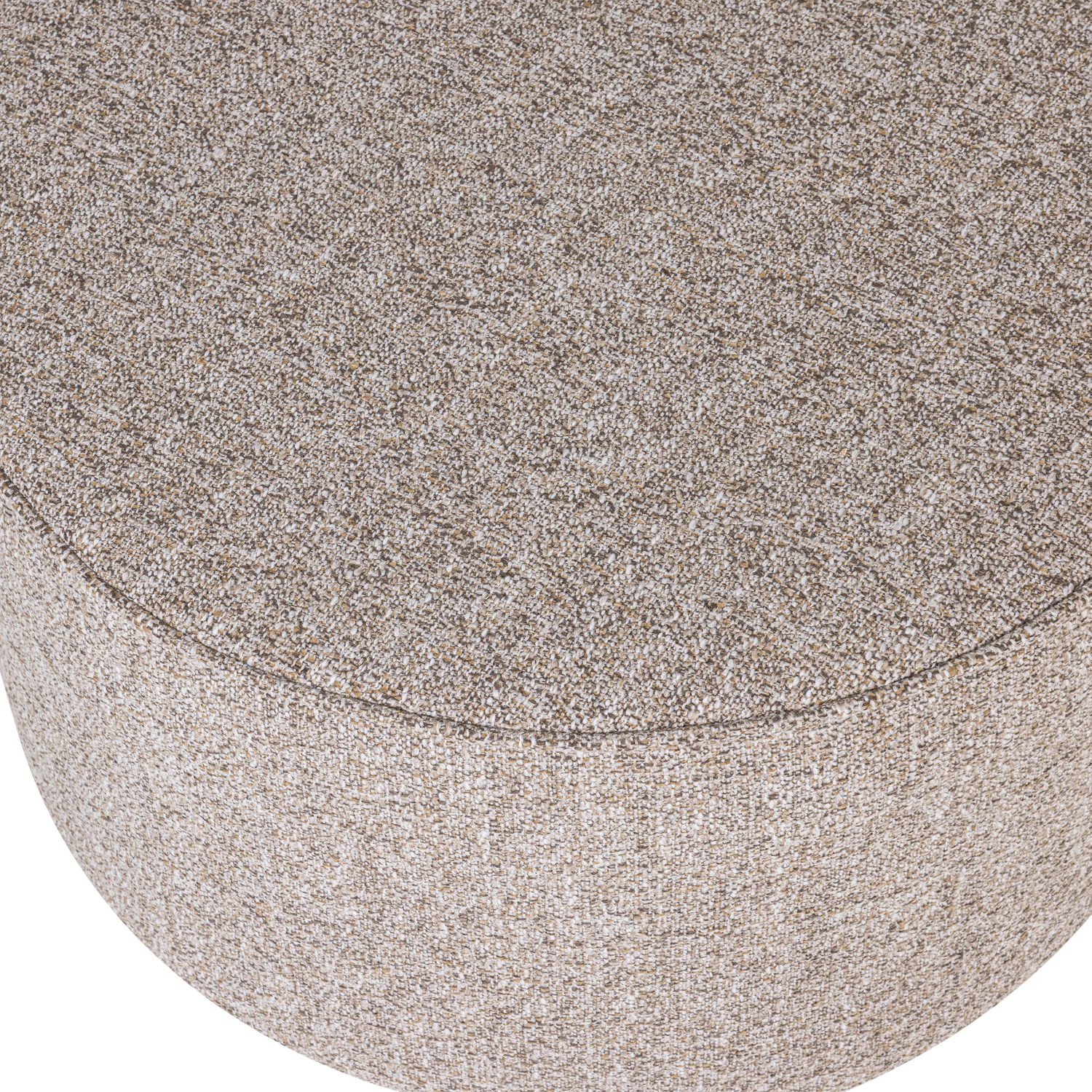 Puff SARA grau-beige Melange