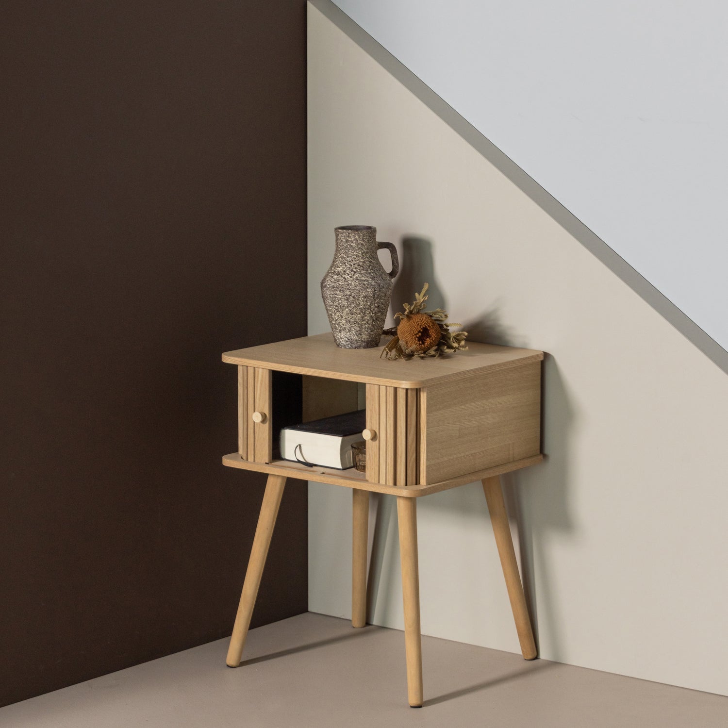 Nachttisch KARRI Holz