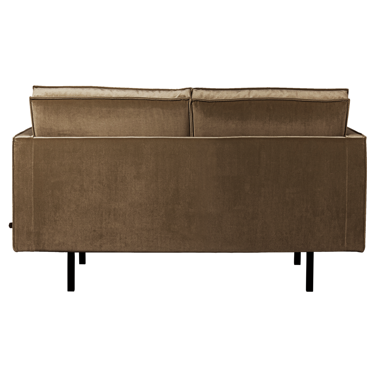 Sofa aus Samt 2-sitzig RODEO taupe